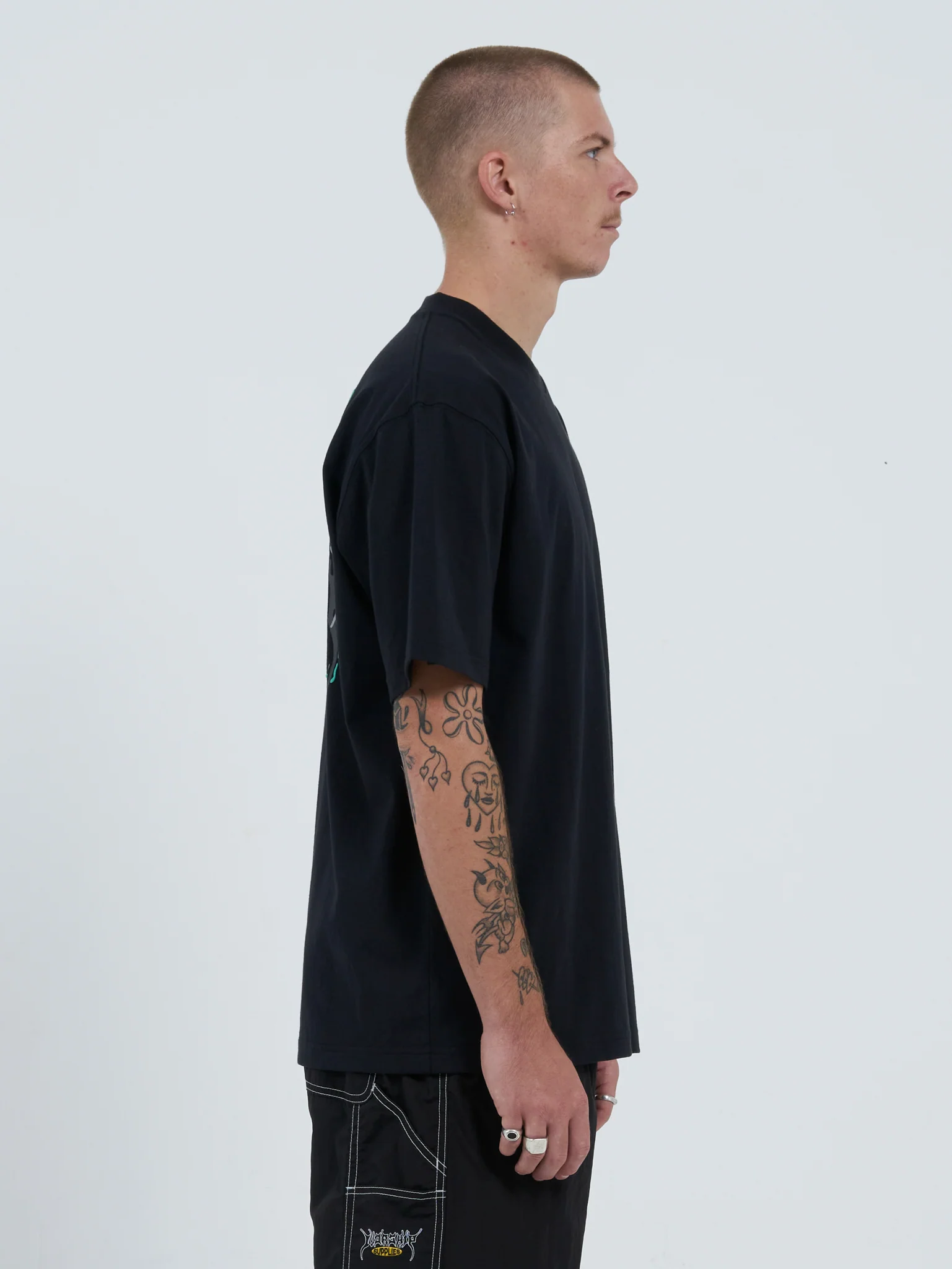 Abyss Tee - Black - Image 2