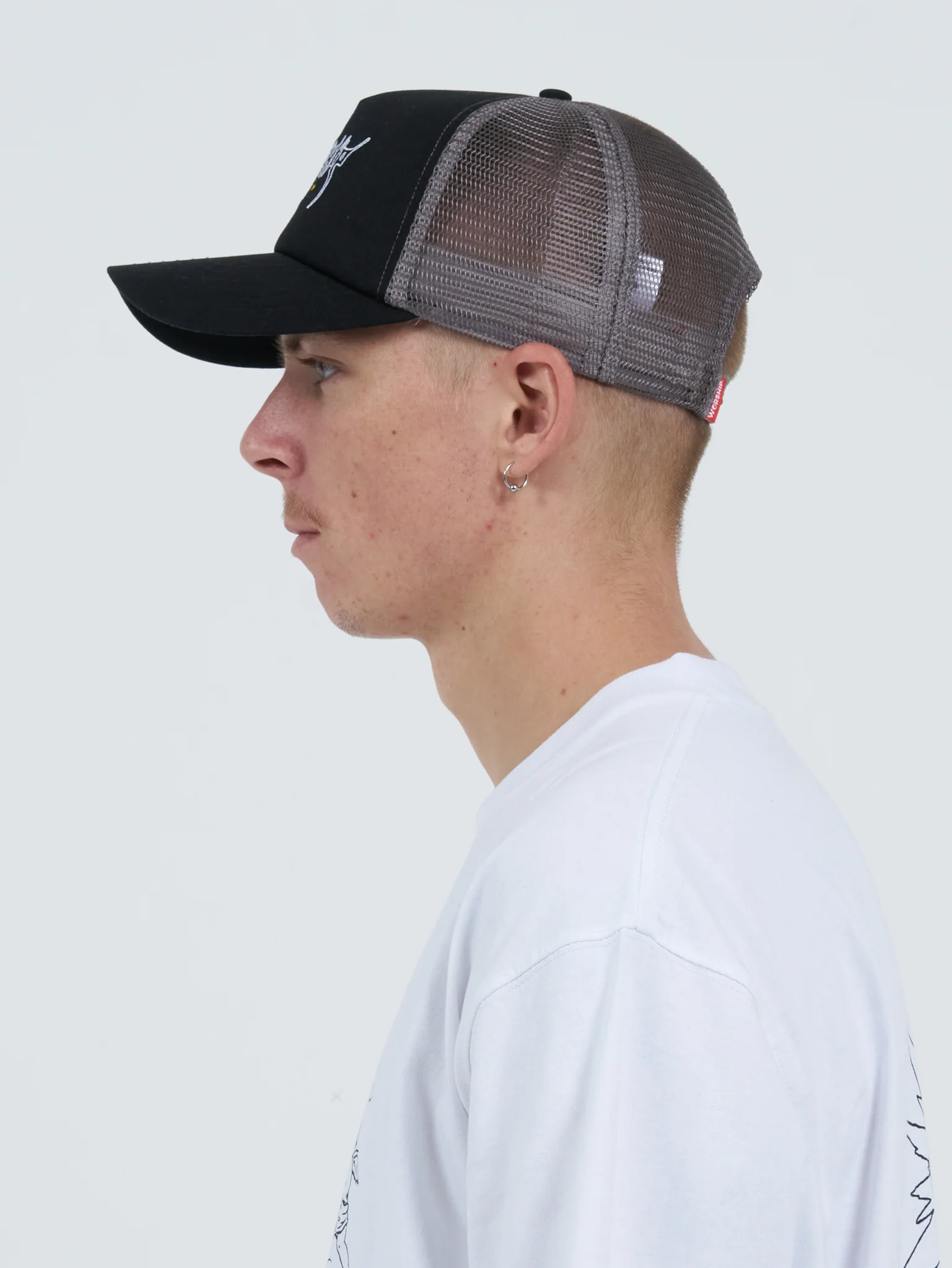 Abyss Trucker Hat - Black - Image 3