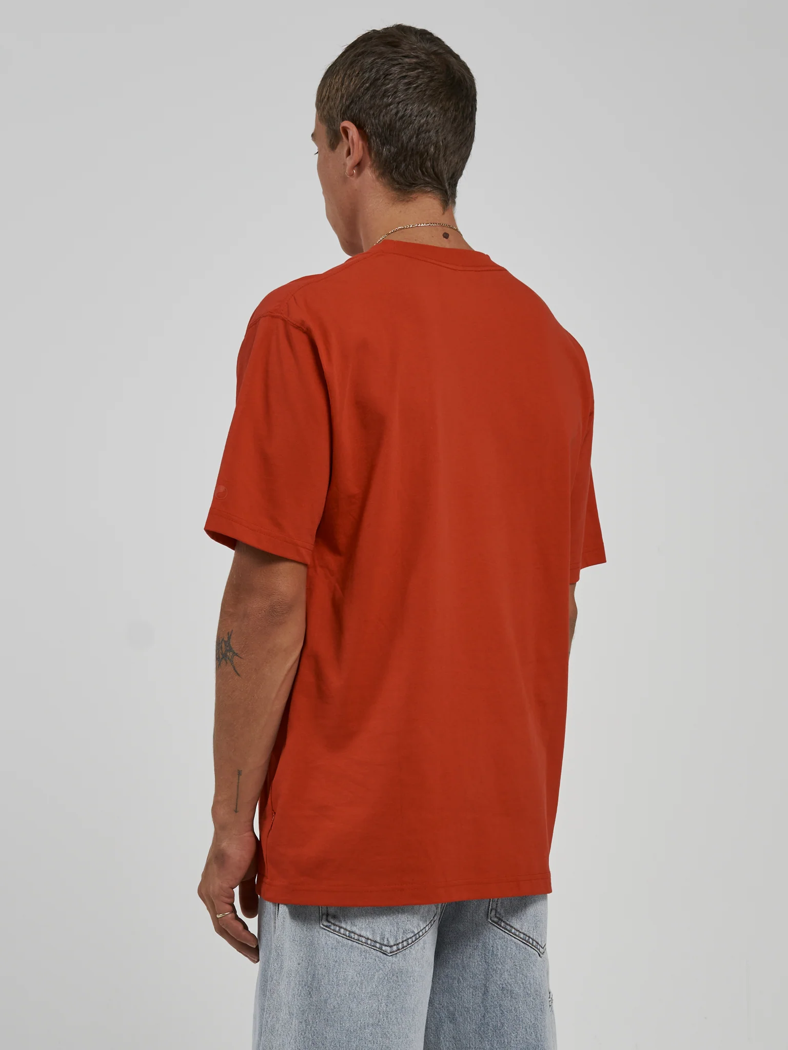 Adorned Tee - Fiery Red - Image 4