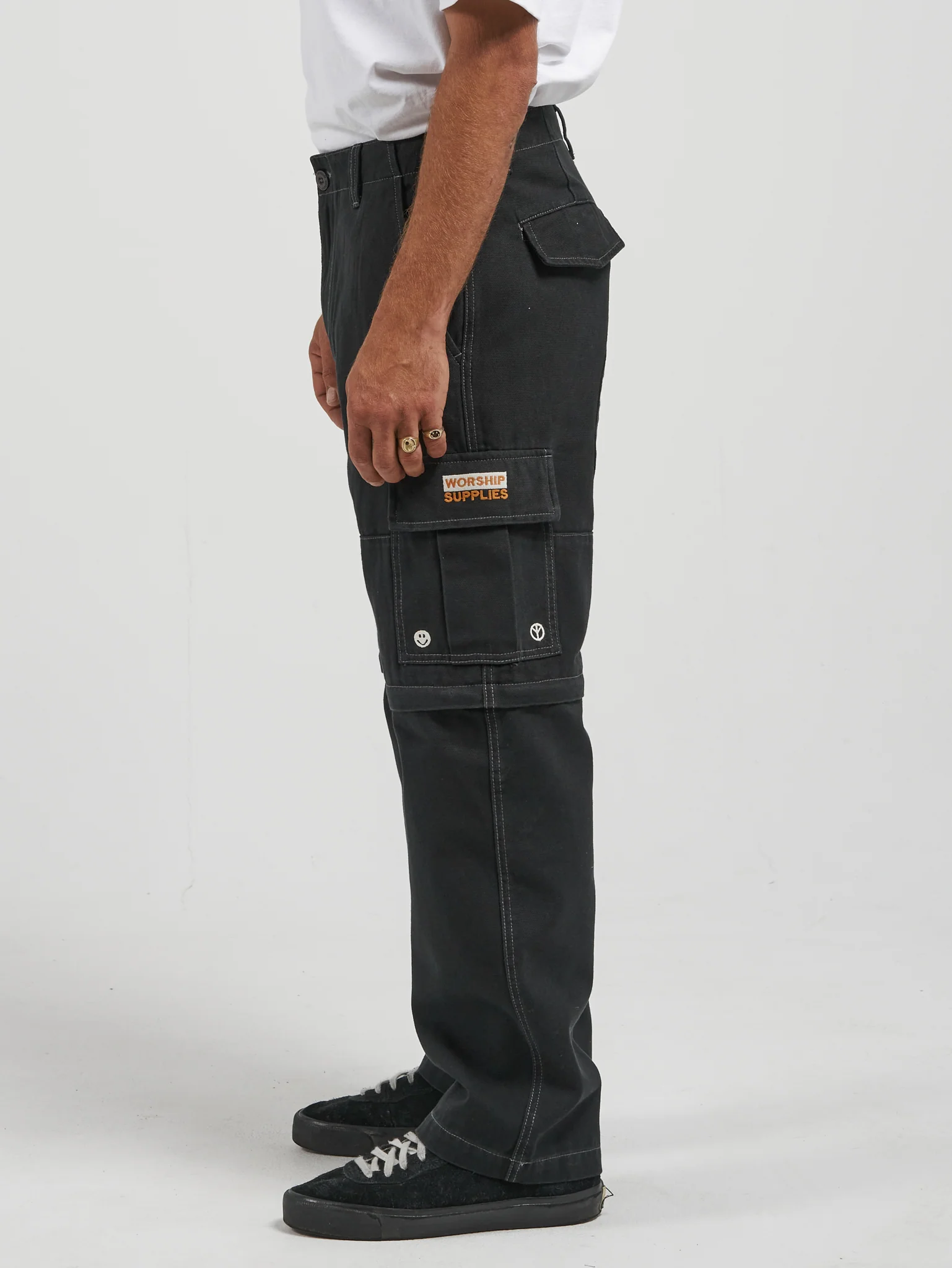 All Bark Cargo Pant - Black - Image 3