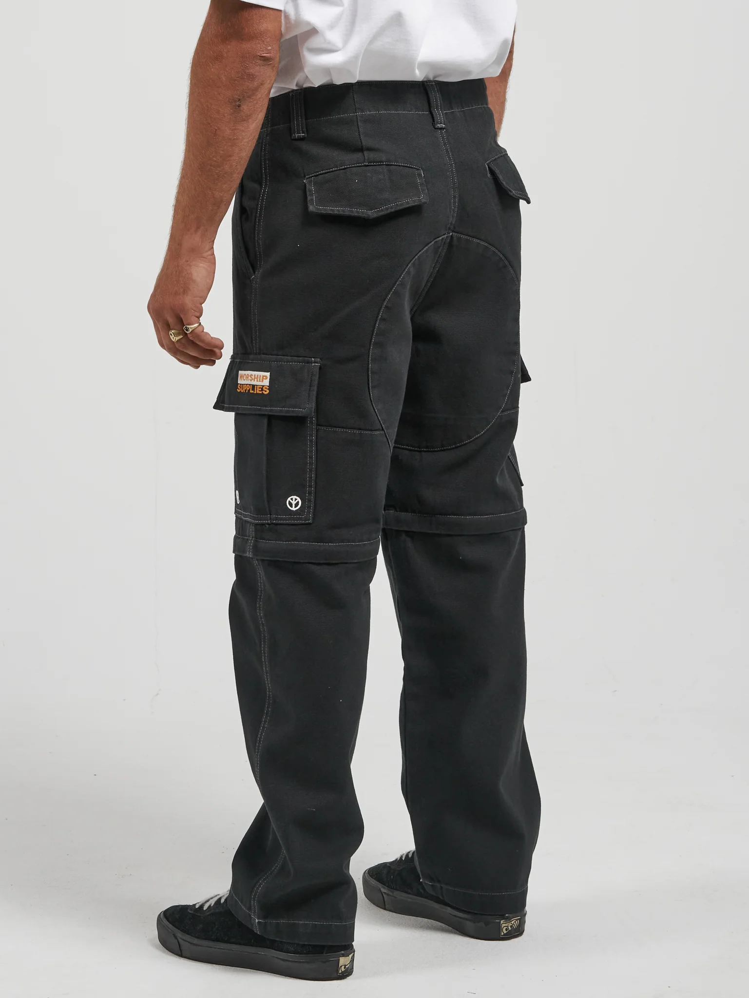 All Bark Cargo Pant - Black - Image 4