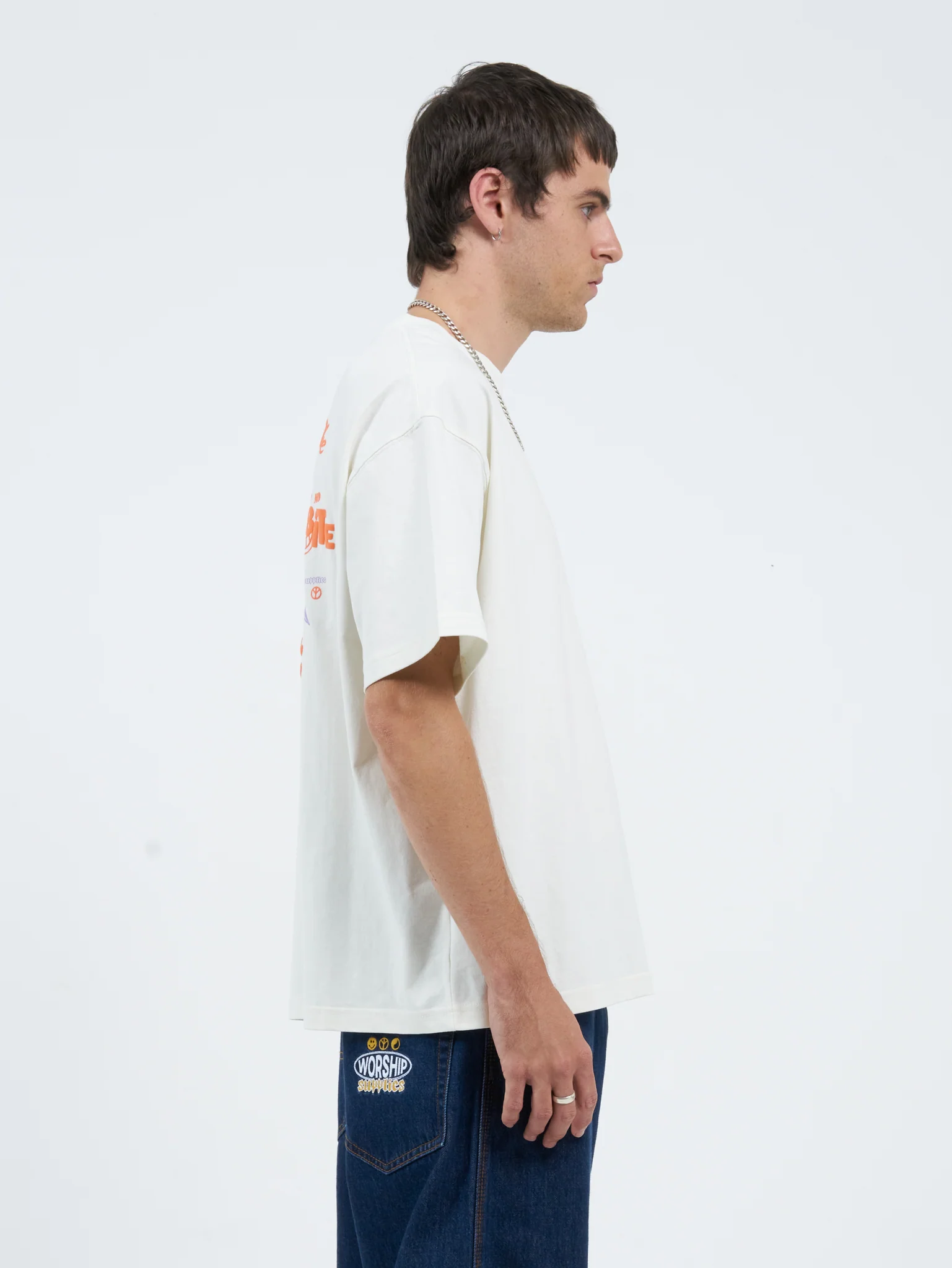 All Bark Tee - Bone - Image 7