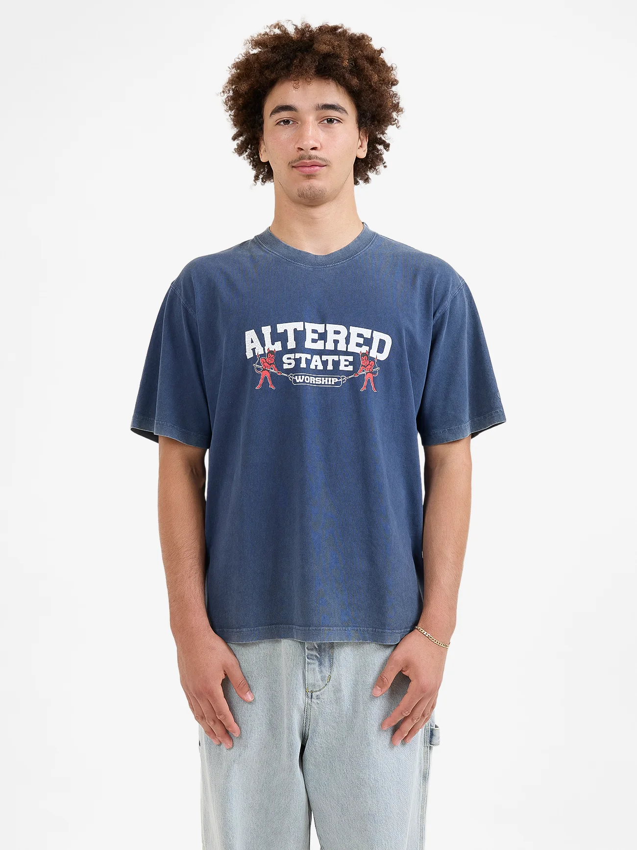 Alt State Tee - Black Iris