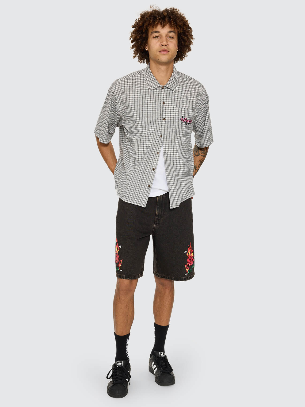 Anderson Carpenter Jean Short - Ember Black - Image 8