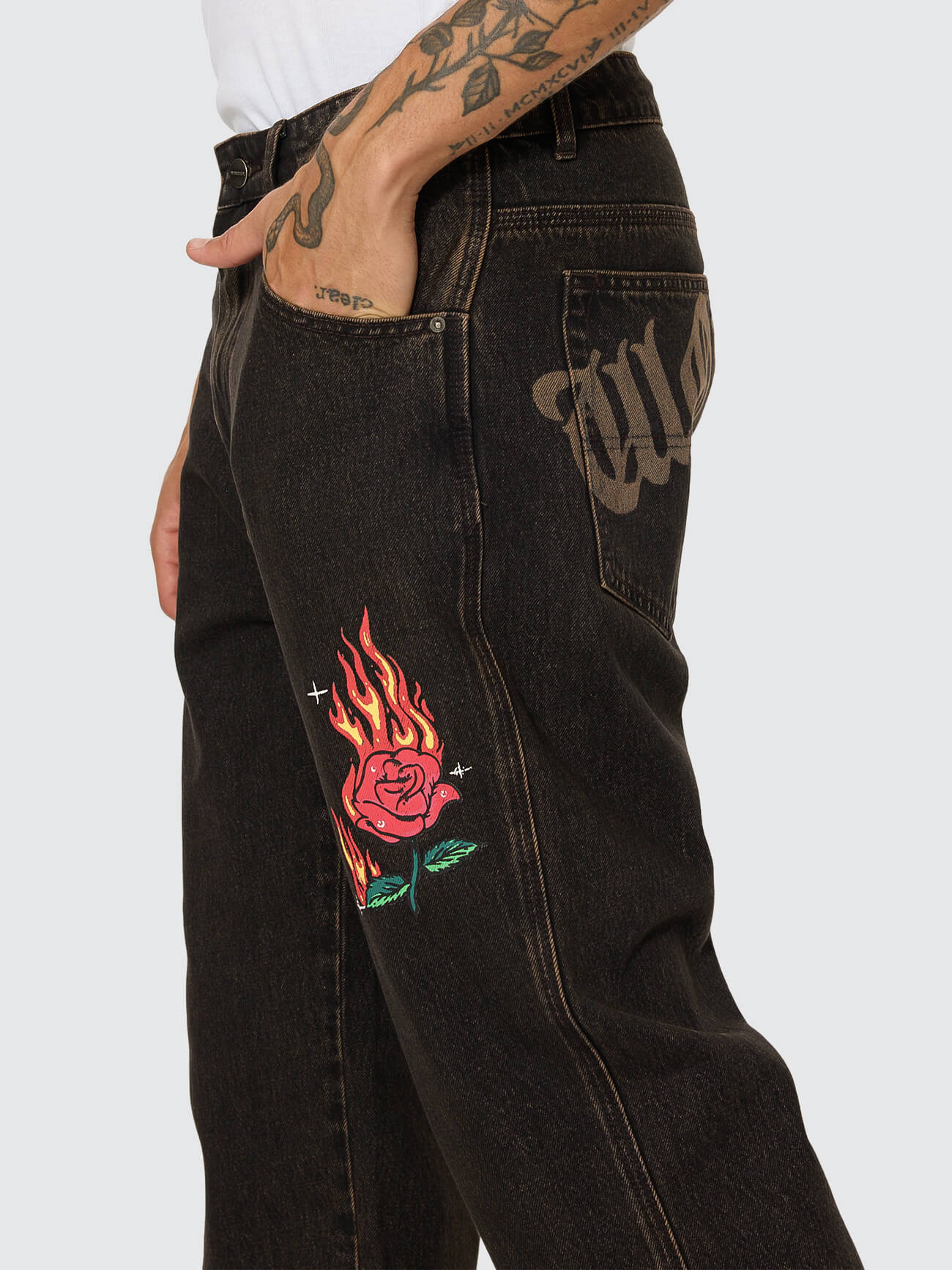 Anderson Lounger Jean - Ember Black - Image 5