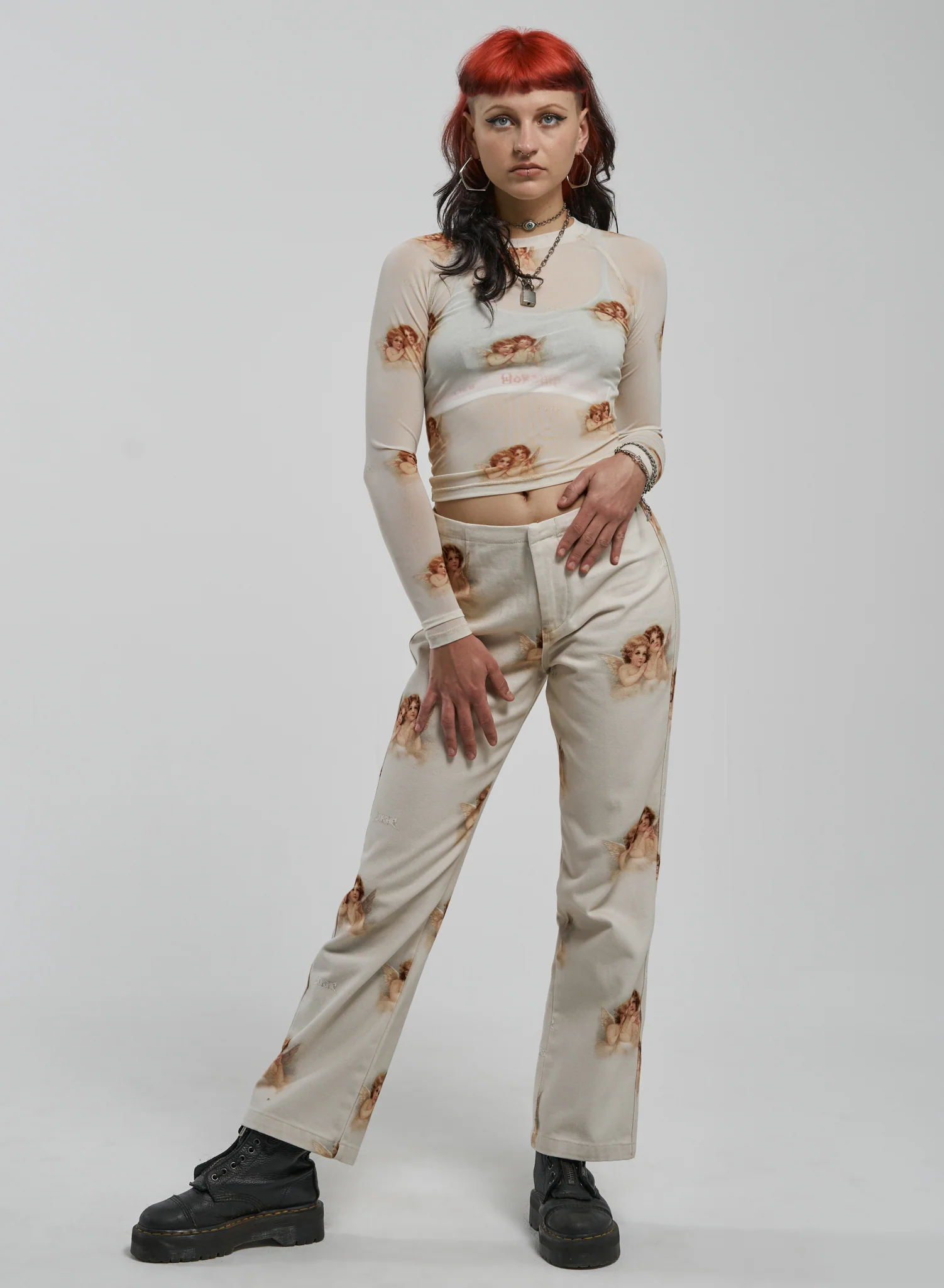 Angelika Hiatus Pant - Tan - Image 3