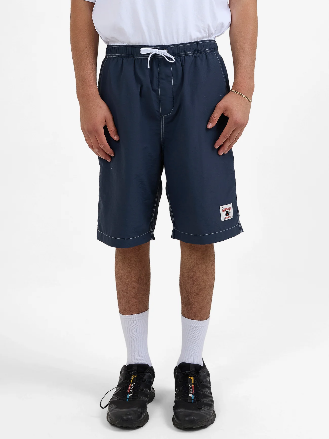 Arachnid Baggie Nylon Short - Black Iris