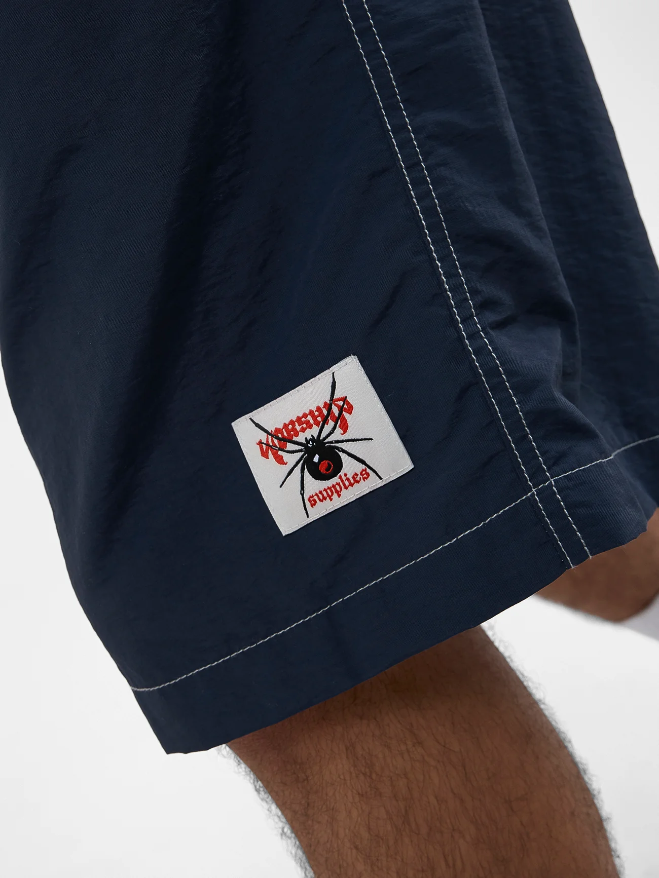 Arachnid Baggie Nylon Short - Black Iris - Image 8