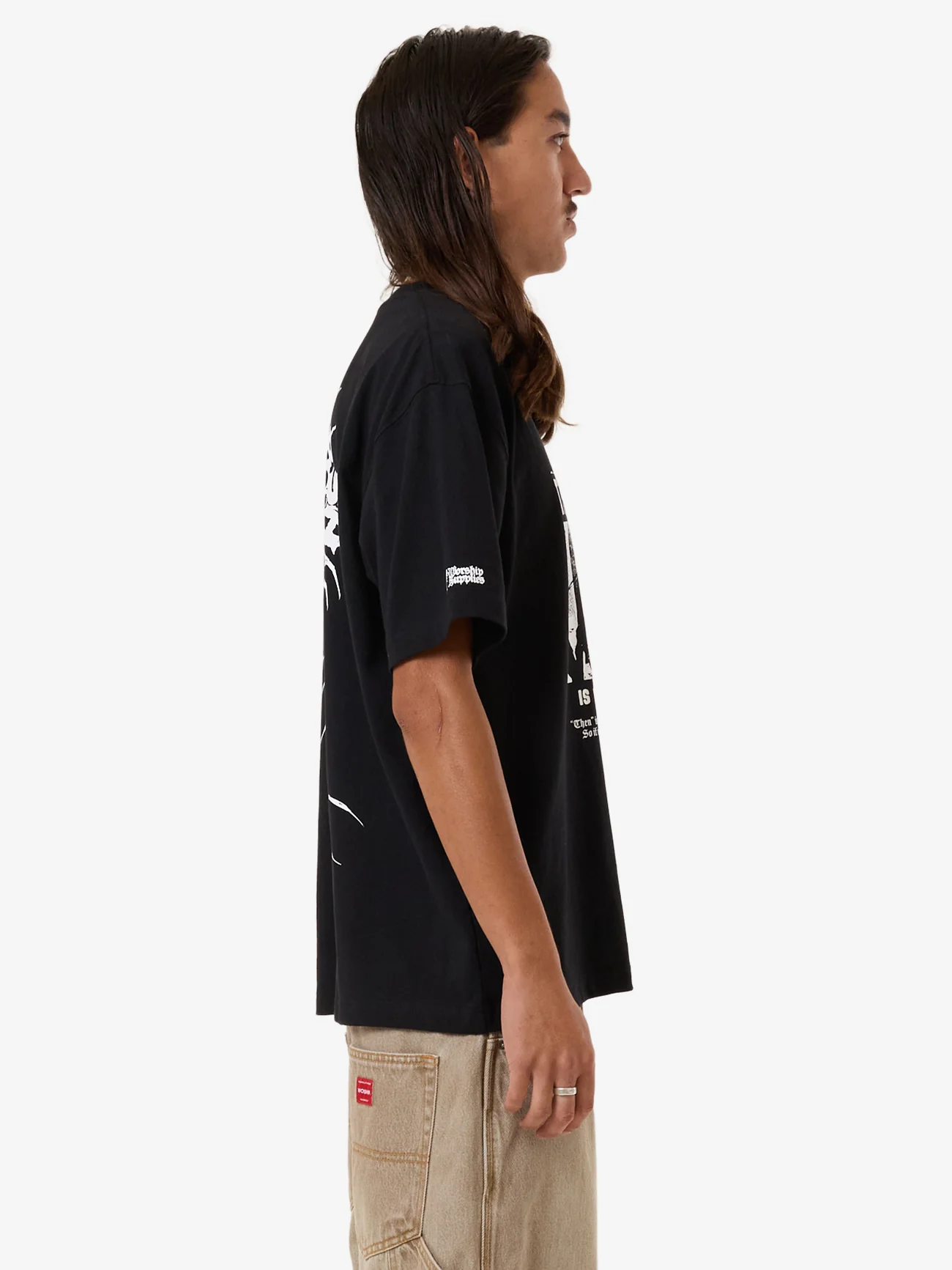 Bad News Tee - Black - Image 4