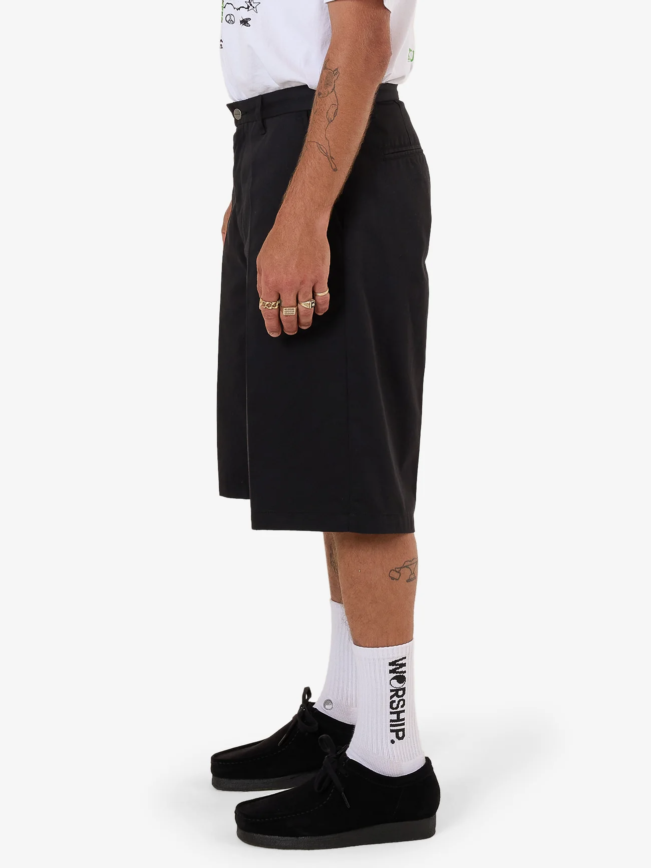 Baggy Core Short - Black - Image 5