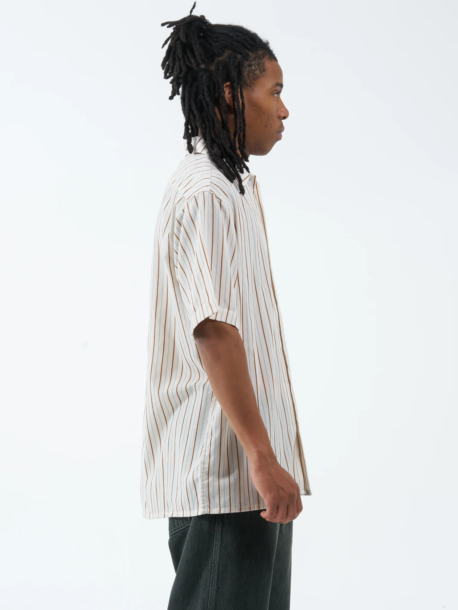 Bare Stripe Shirt - White Cap - Image 3