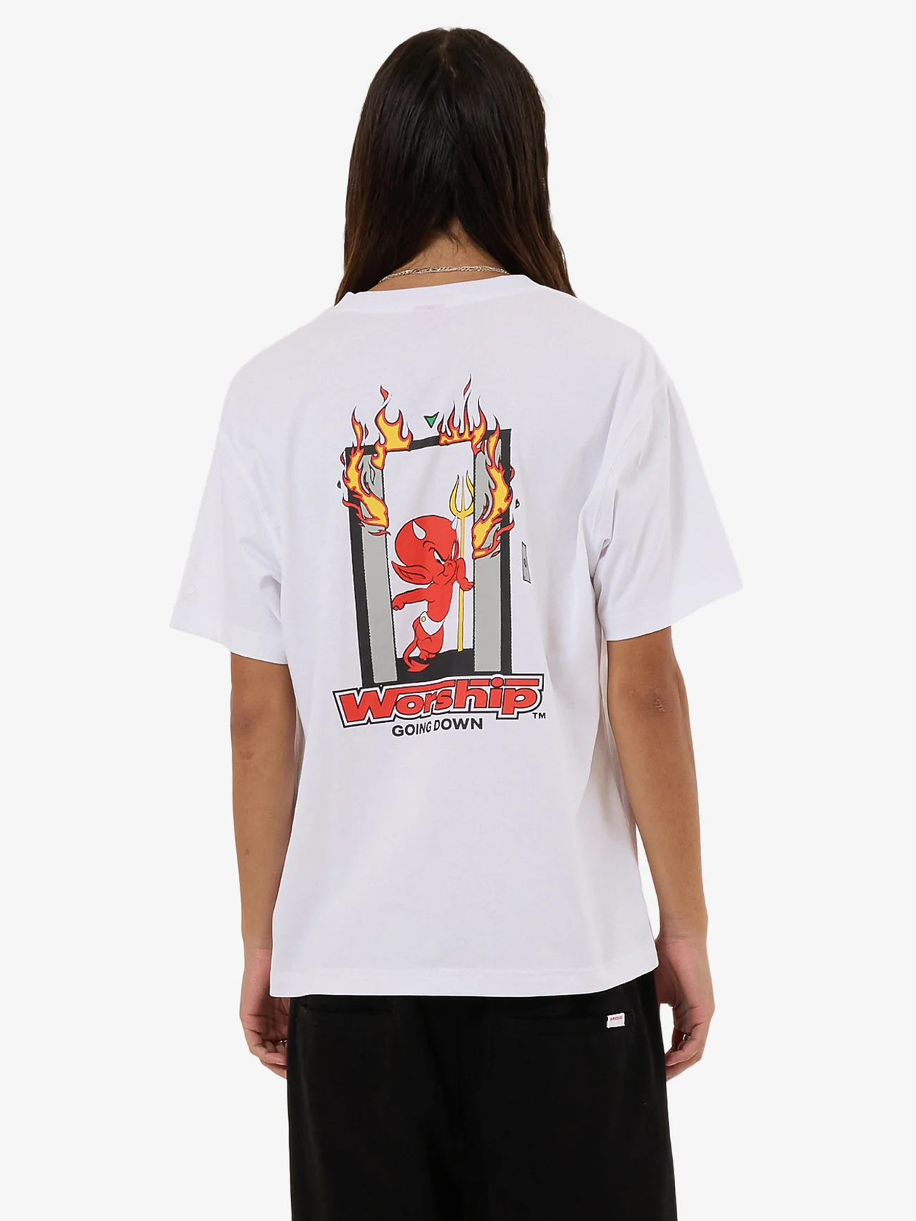 Basement Tee - White - Image 2