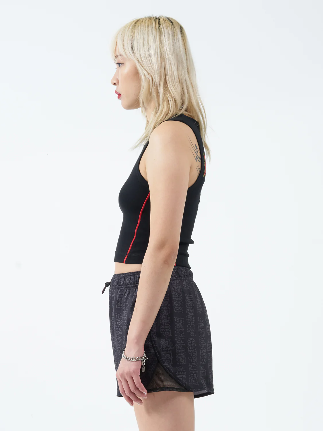 Begin Again Tiny Tank - Black - Image 3
