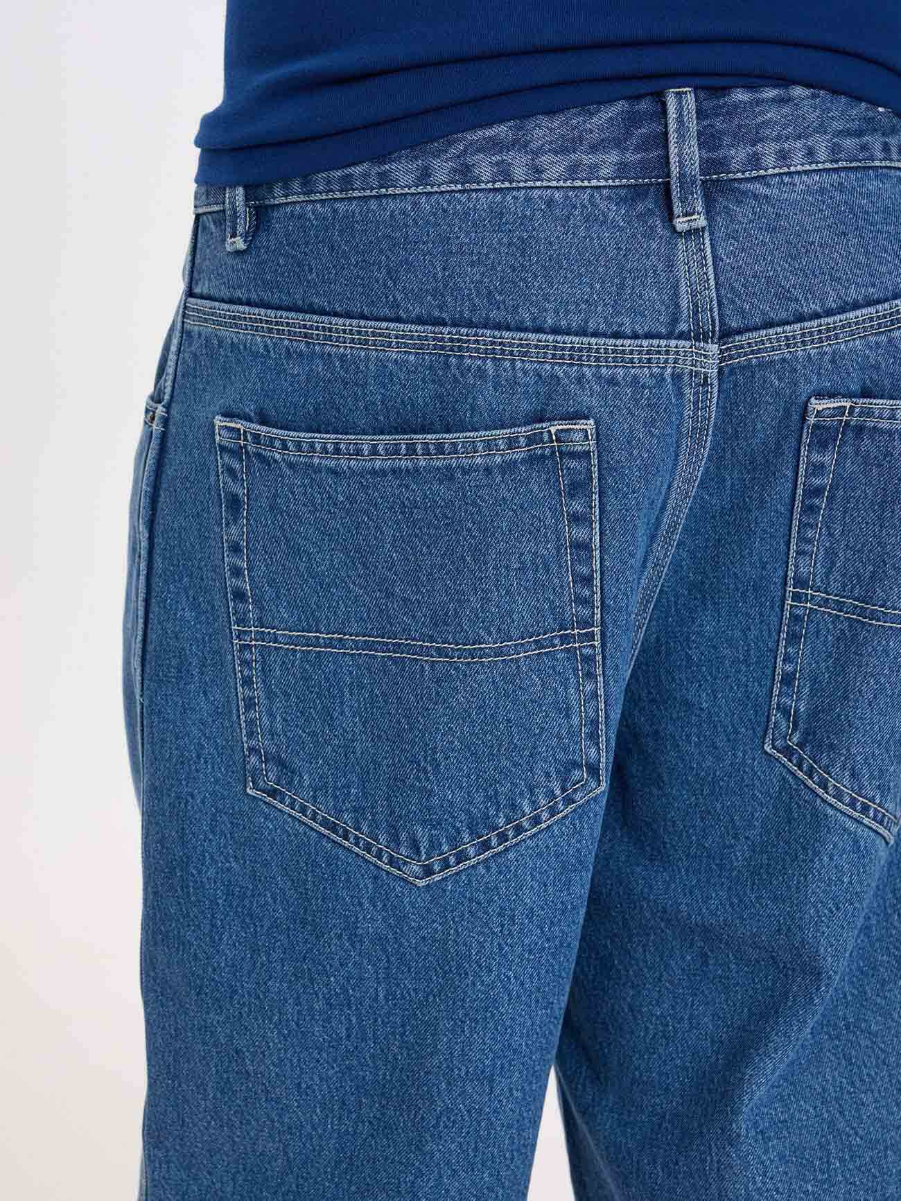 Belter Big Dawg Jean Short - Sky High Blue - Image 5
