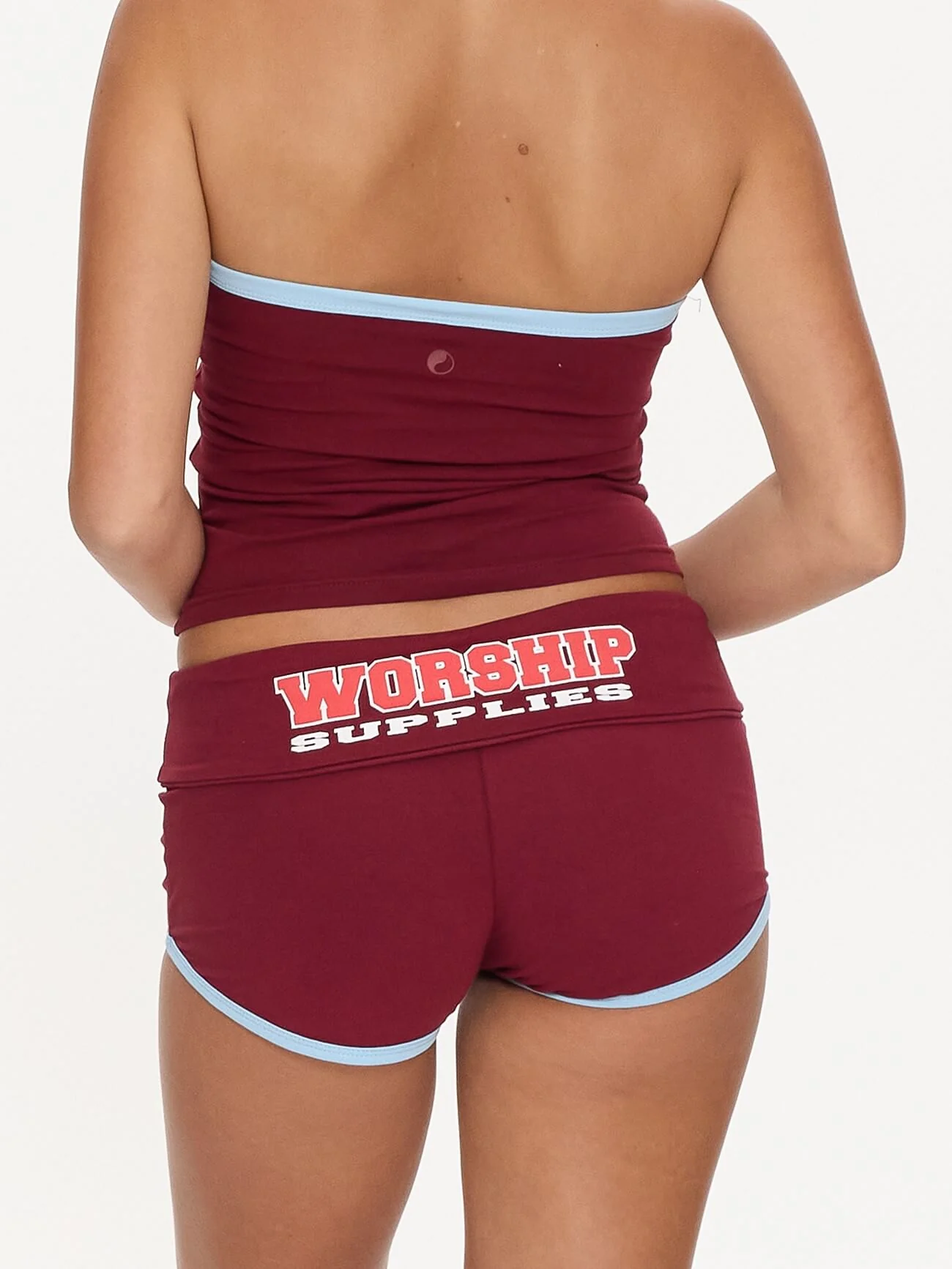 Belter Booty Short - Deep Cherry - Image 6