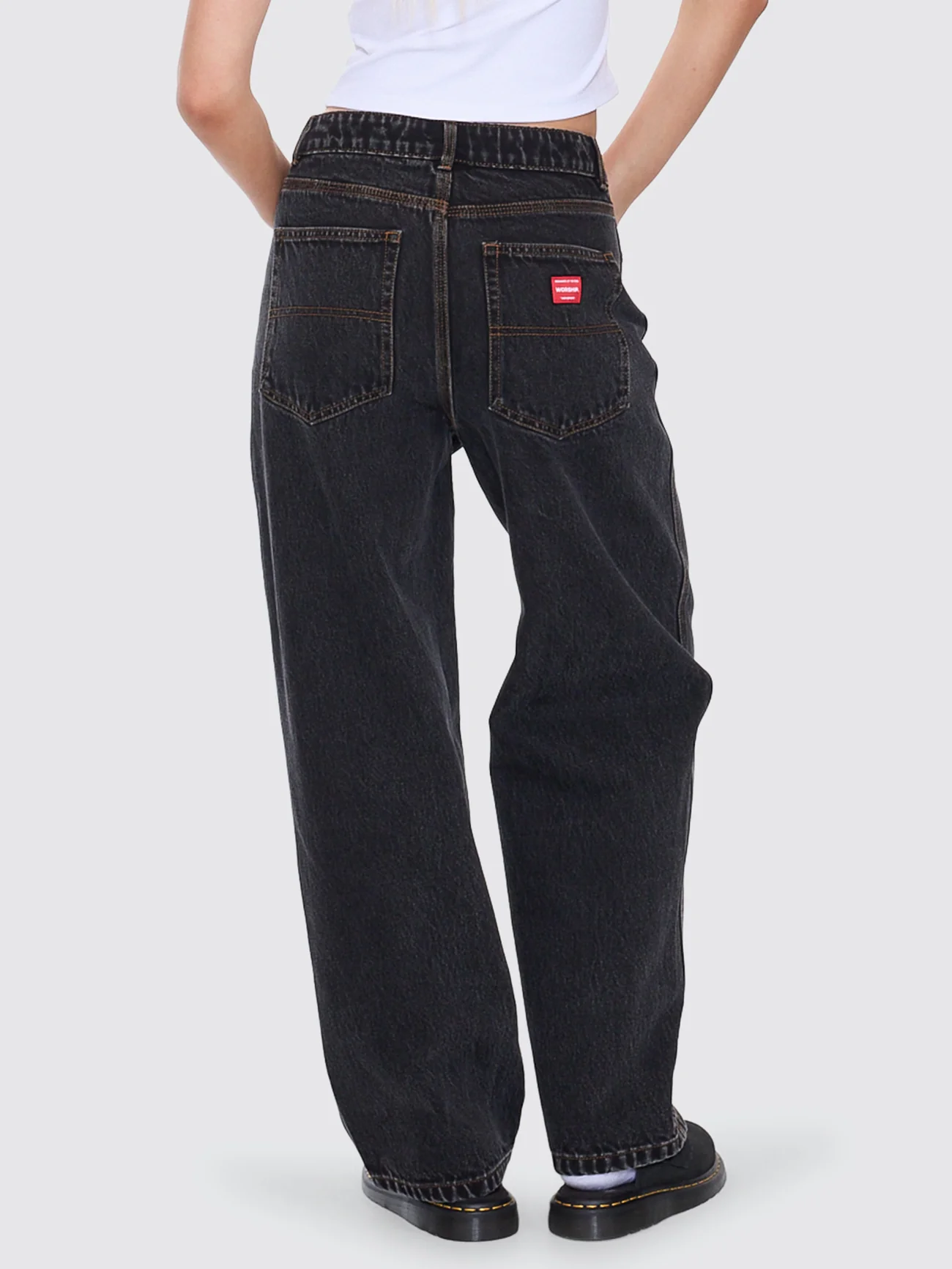 Big Baggy Jean - Black Rinse - Image 5