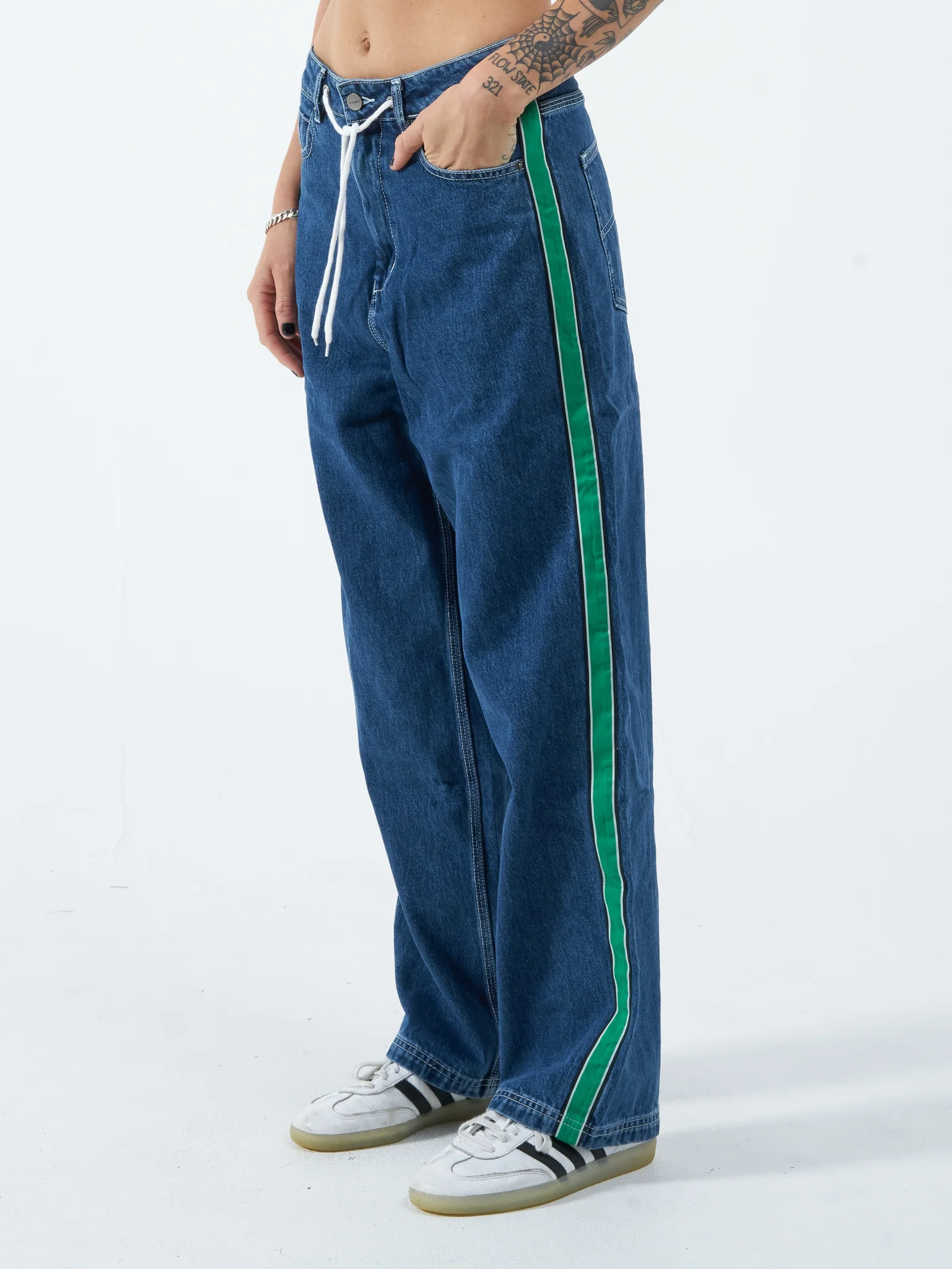 Big Baggy Trasher Jean - Worship Blues - Image 2