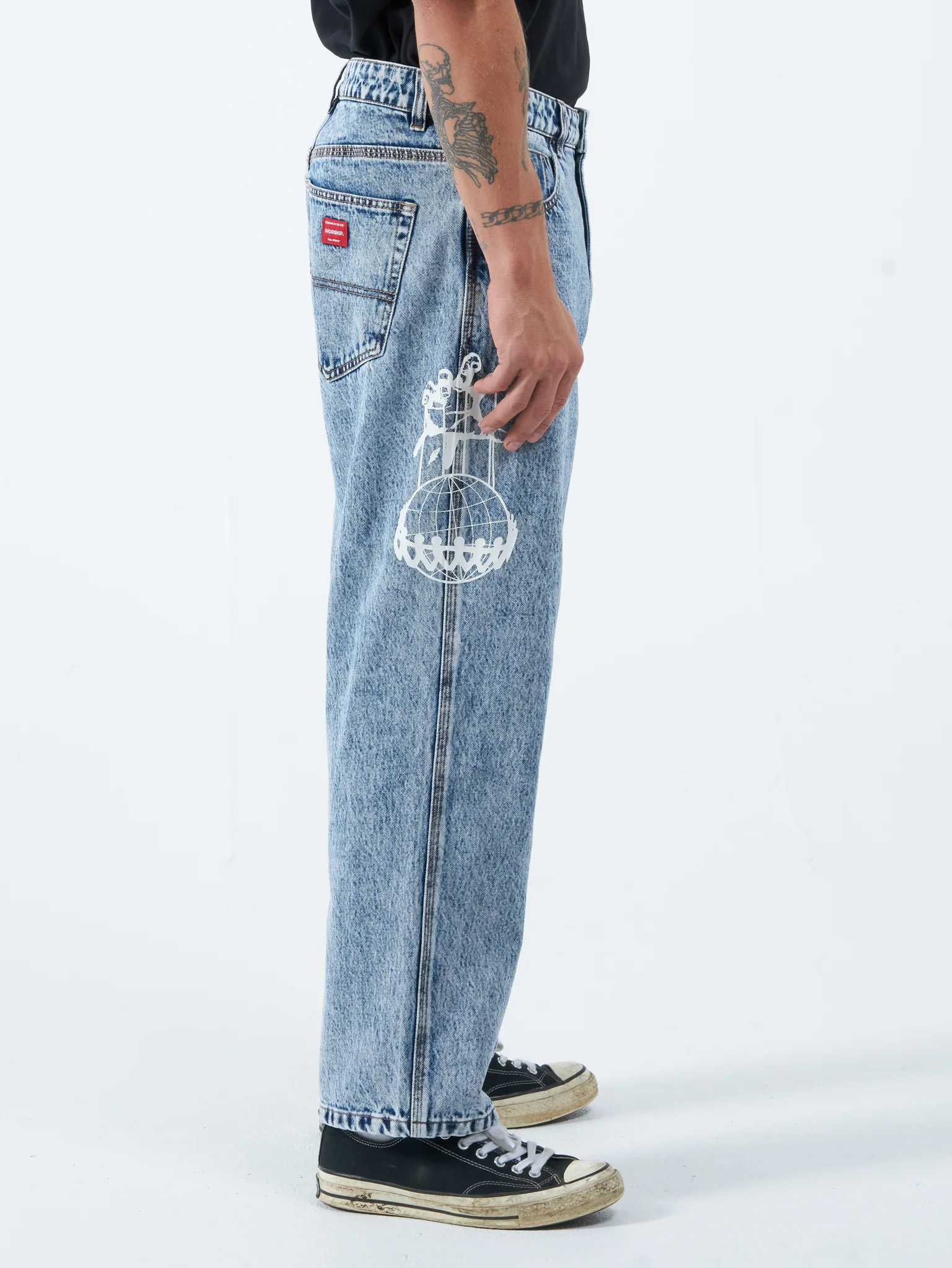 Big Lounger Slim Odds Jean - Acid Lightning - Image 2