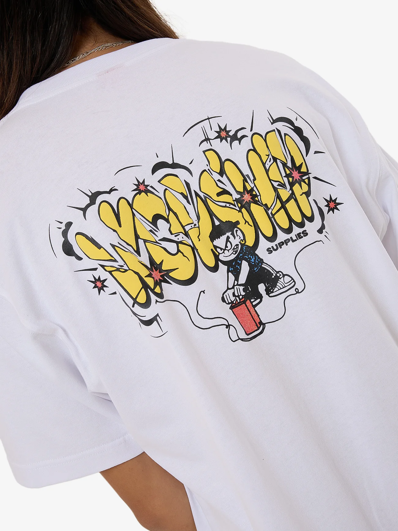 Boomer Tee - White - Image 7