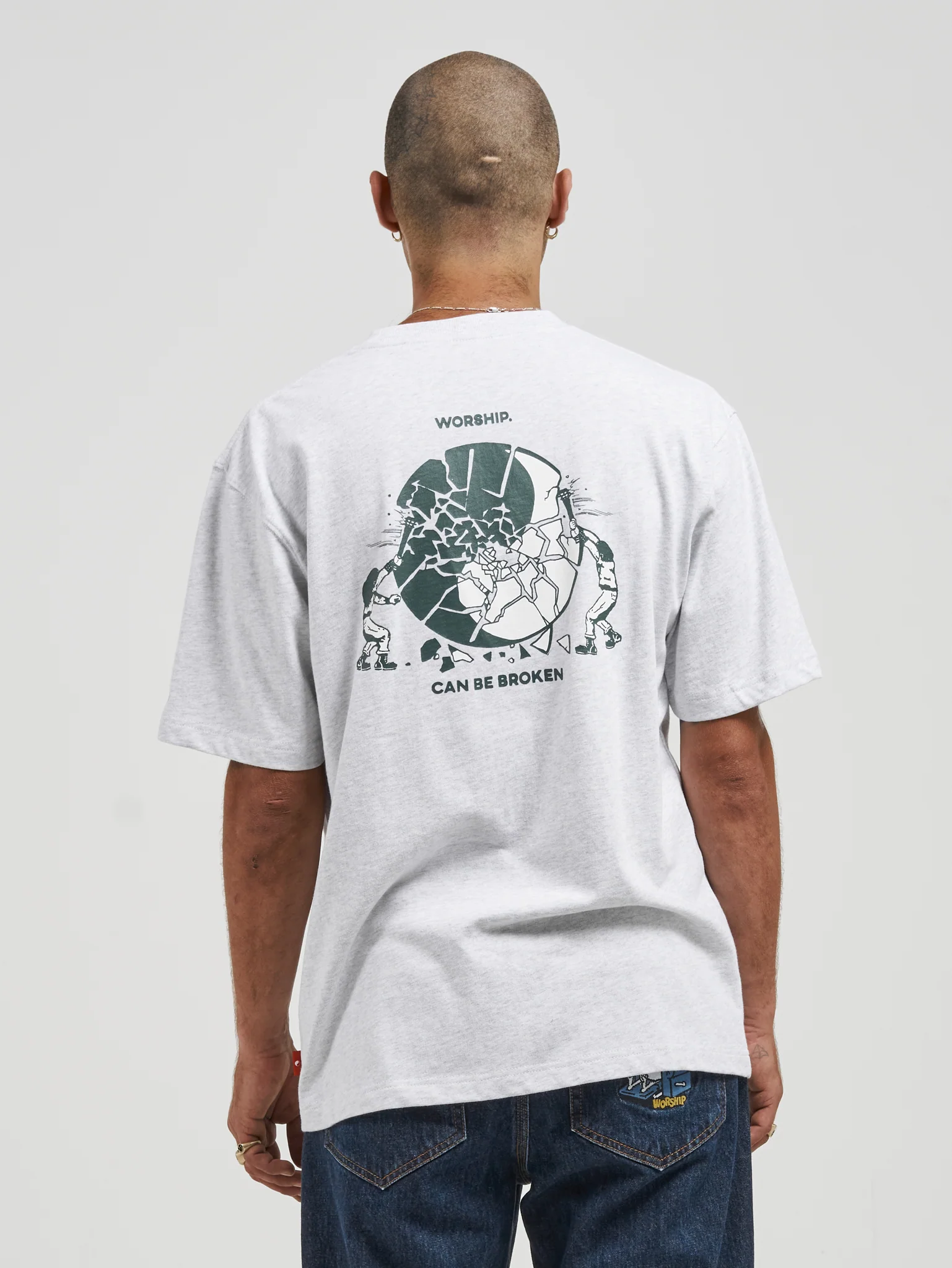 Breakdown Tee - Sno Marle - Image 2