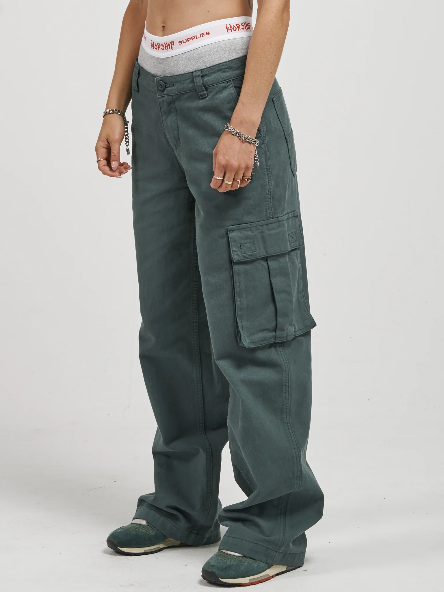 Breakdown Utility Pant - Dark Teal - Image 2