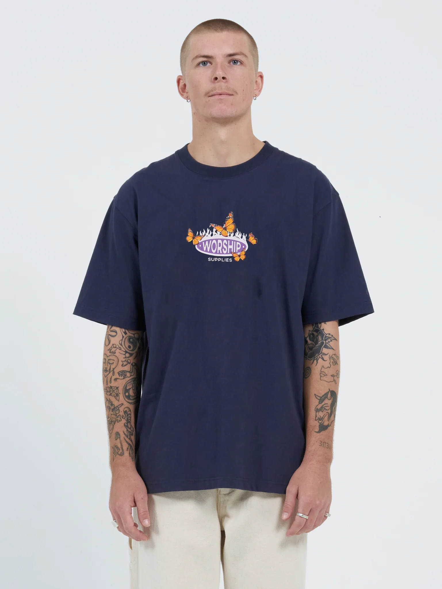 Captivate Tee - Peacoat
