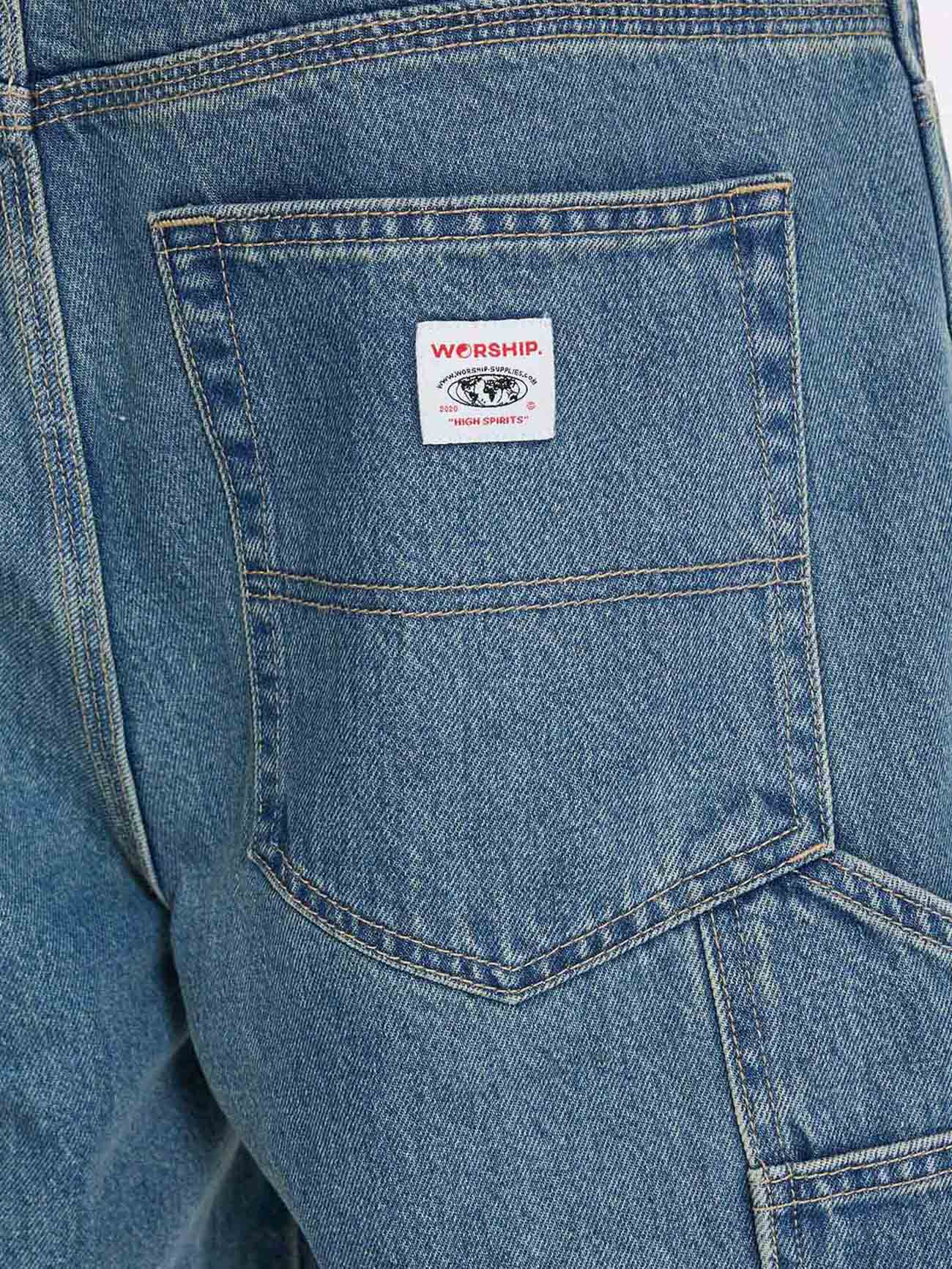 Carpenter Jean Short - Rogue Blue - Image 11