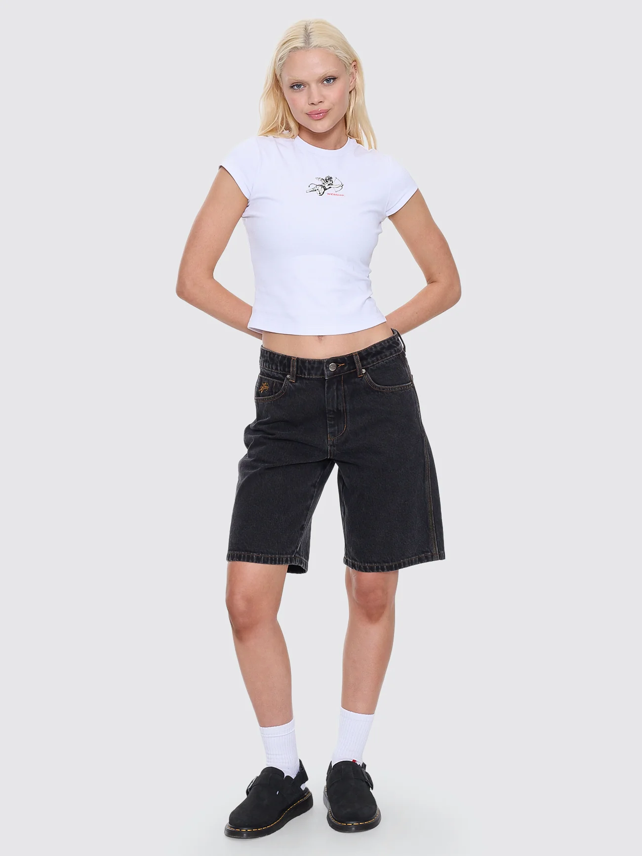 Carpenter Short - Black Rinse - Image 6
