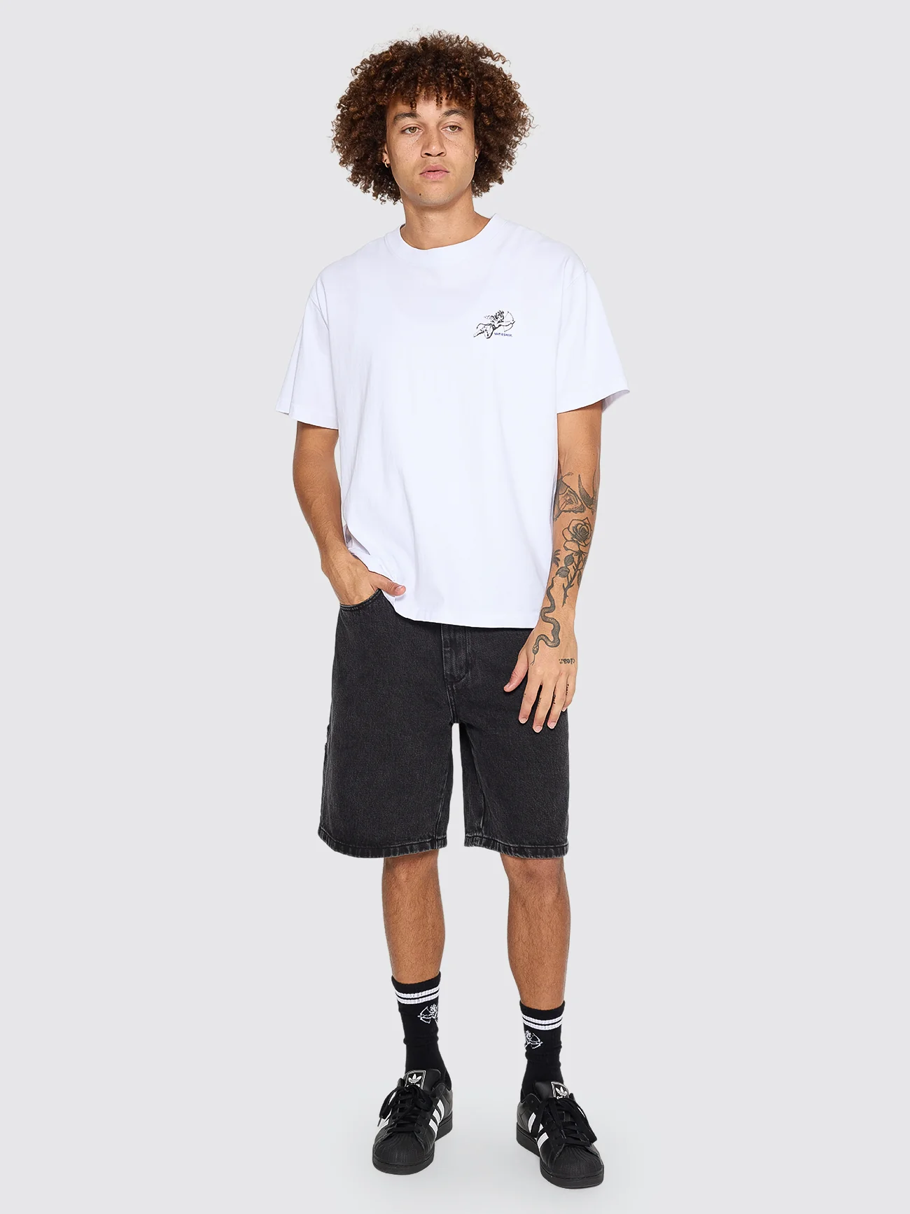 Carpenter Short - Black Rinse - Image 5