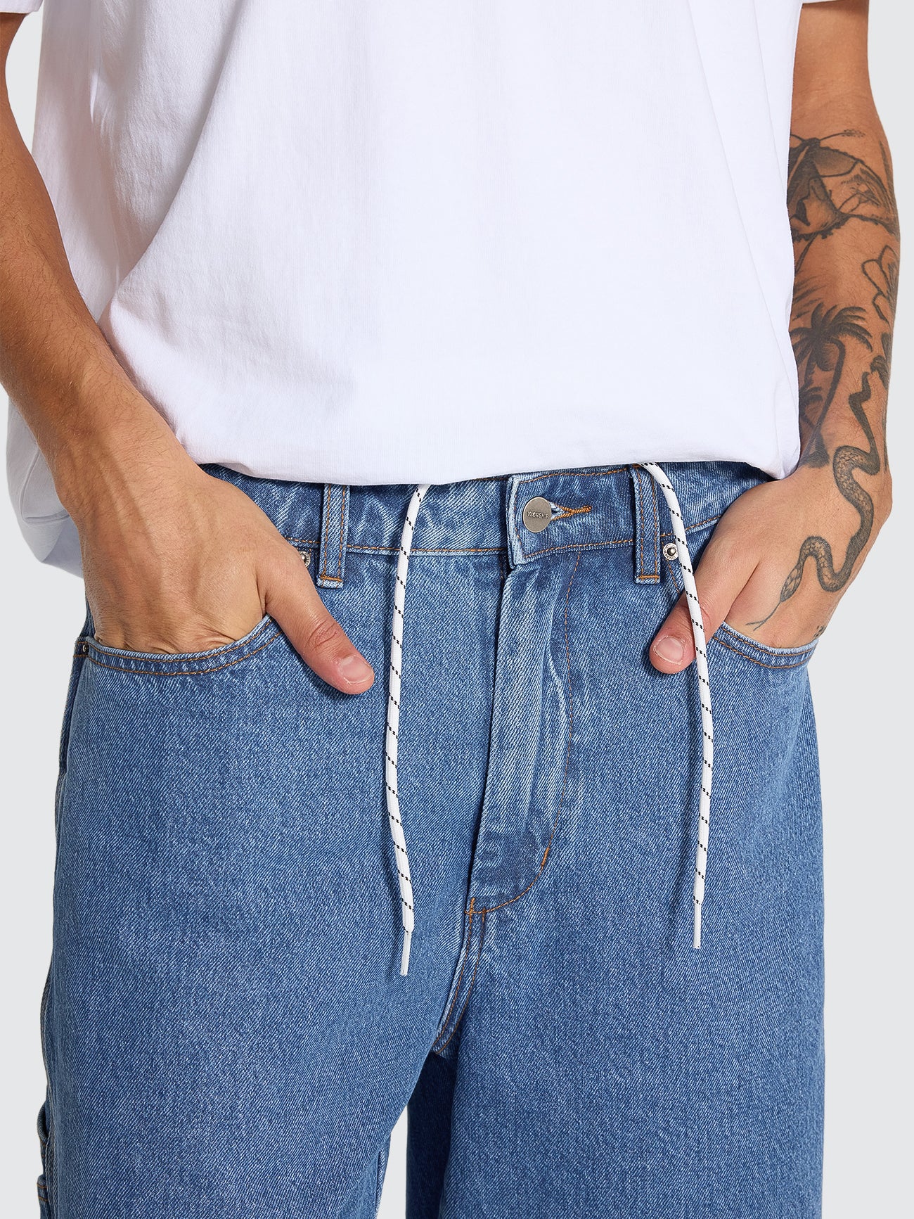 Carpenter Short - Sky High Blue - Image 7