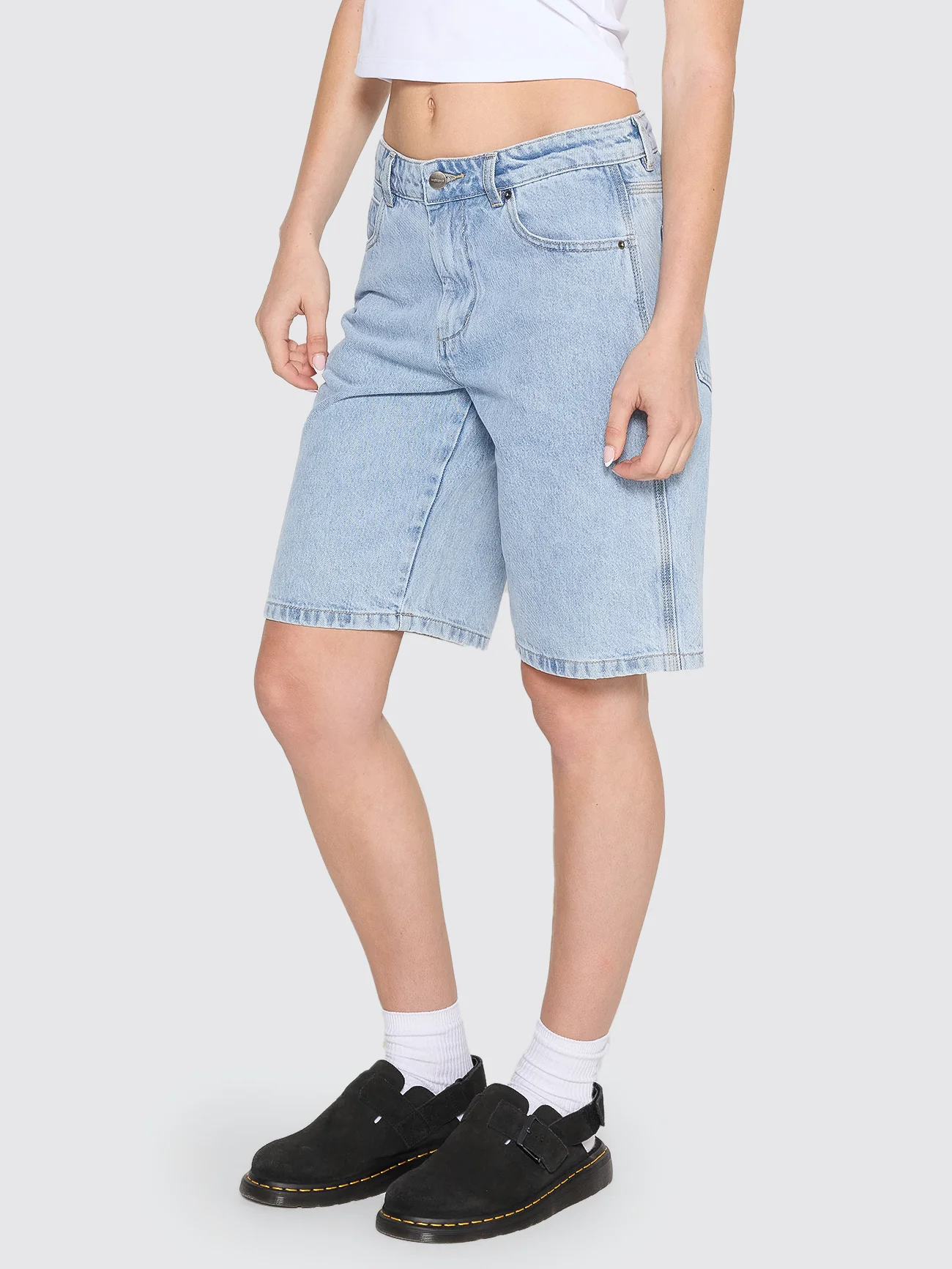 Carpenter Short - Worship Worn Blue - Image 3