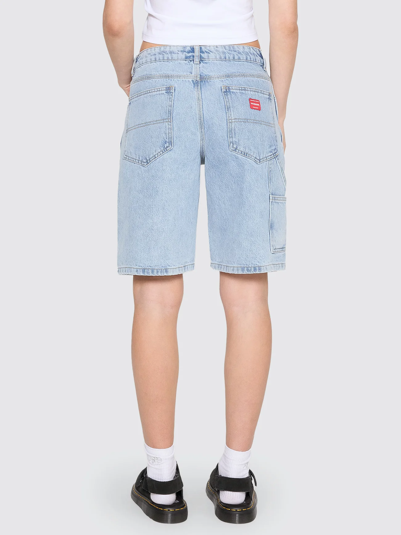 Carpenter Short - Worship Worn Blue - Image 4
