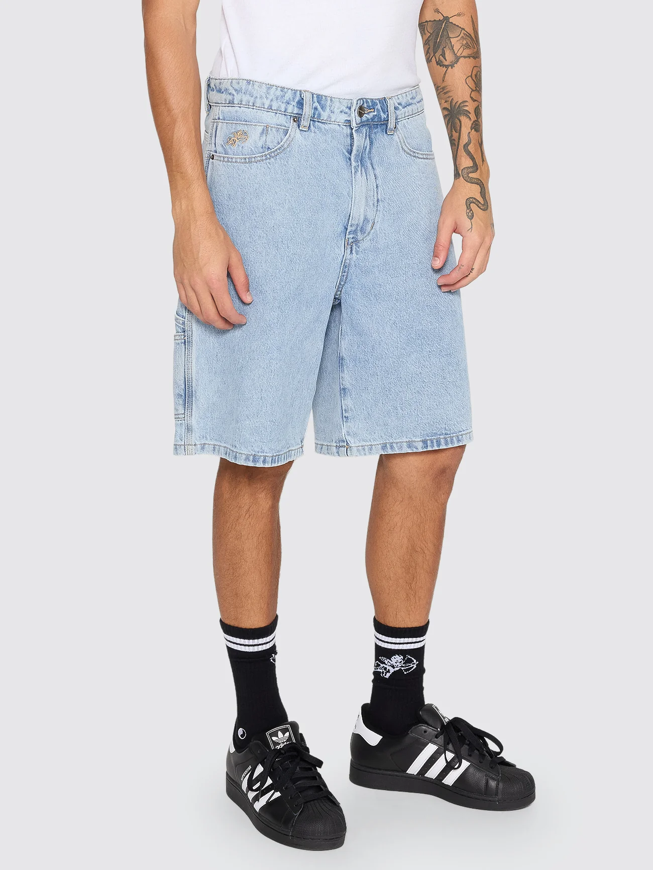 Carpenter Short - Worship Worn Blue - Image 5