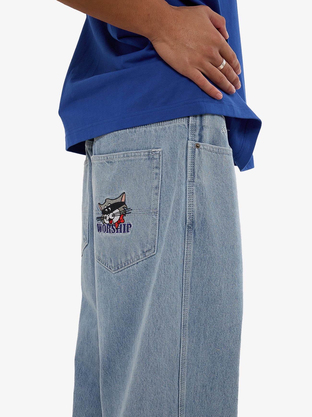 Cat Burglar Big Dawg  Jean - Spirit Blue - Image 7