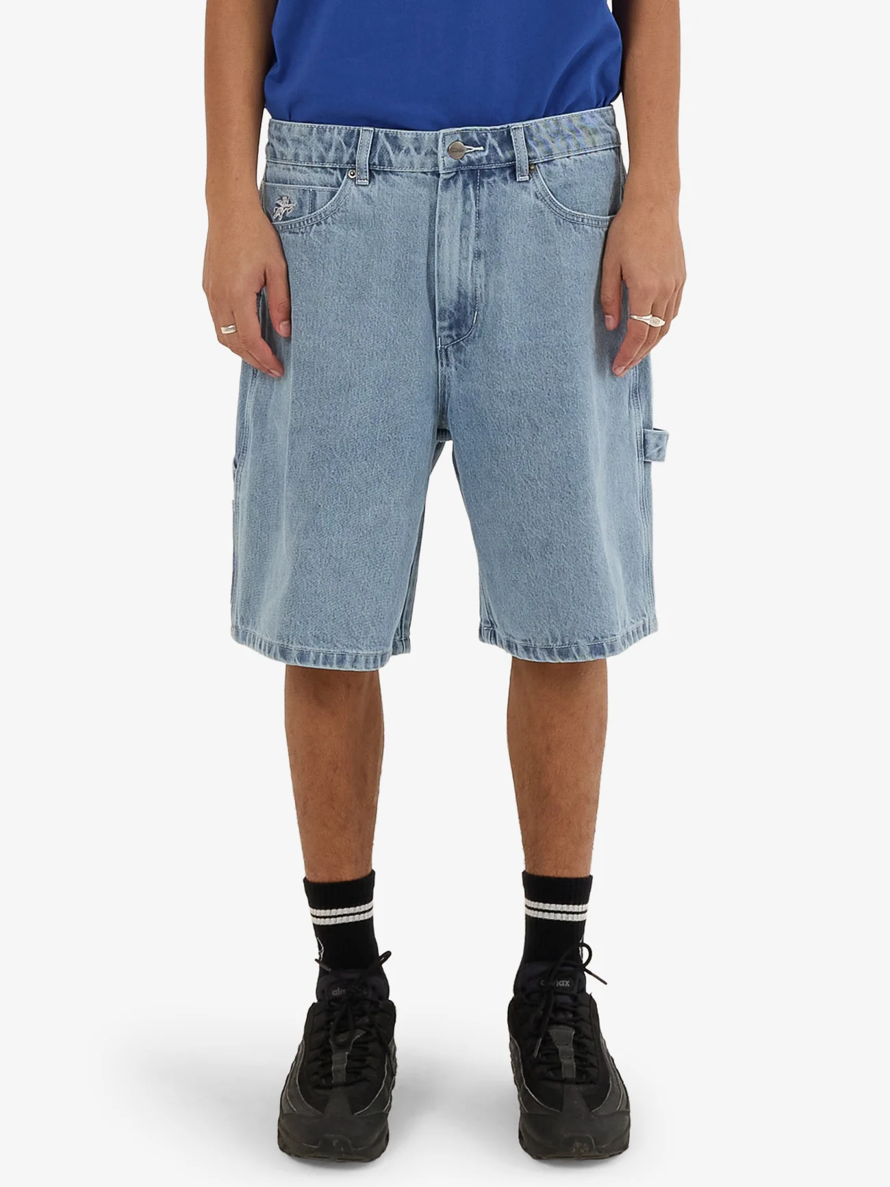 Cat Burglar Carpenter Short - Spirit Blue