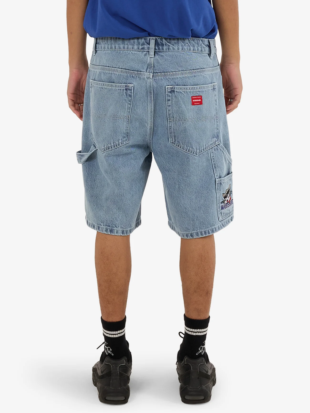Cat Burglar Carpenter Short - Spirit Blue - Image 2
