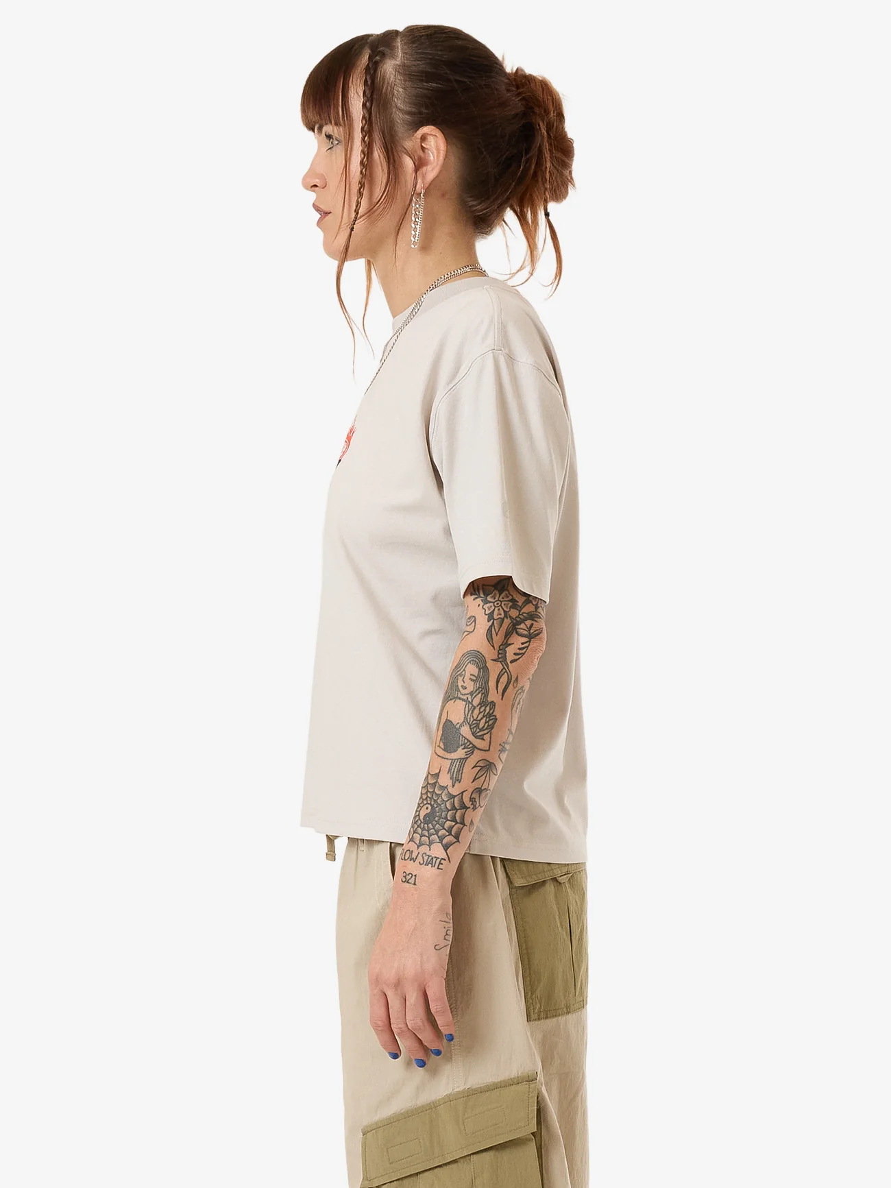 Chalice Regular Fit Tee - Vapour Grey - Image 3