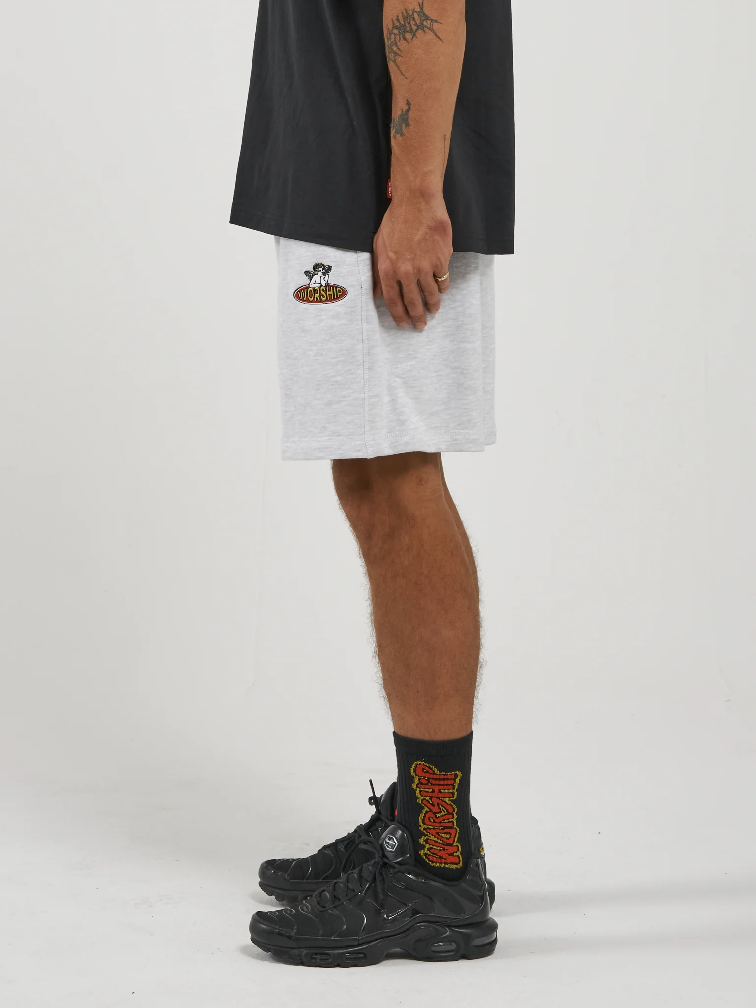 Check In Fleece Short - Sno Marle - Image 2