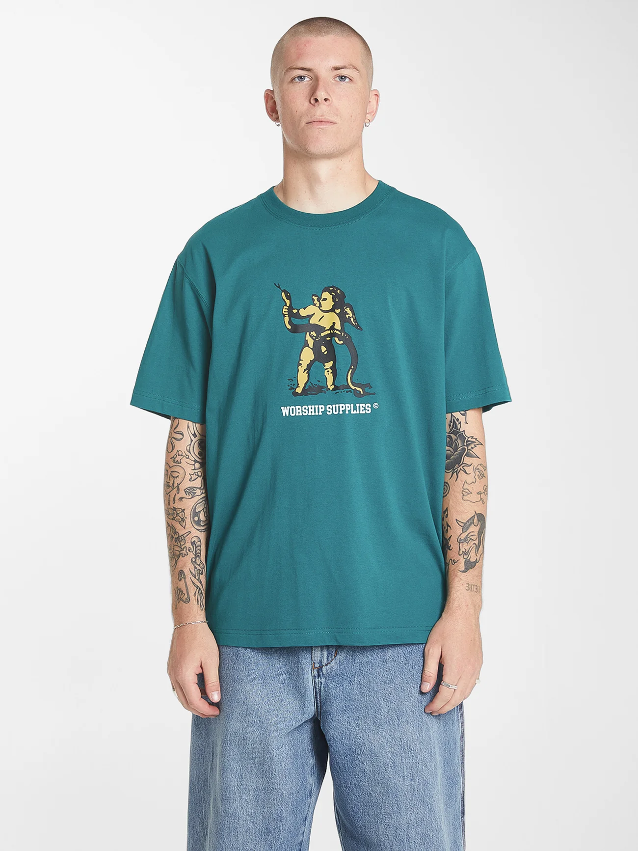 Cheeky Cherub 2.0 Tee - Everglade