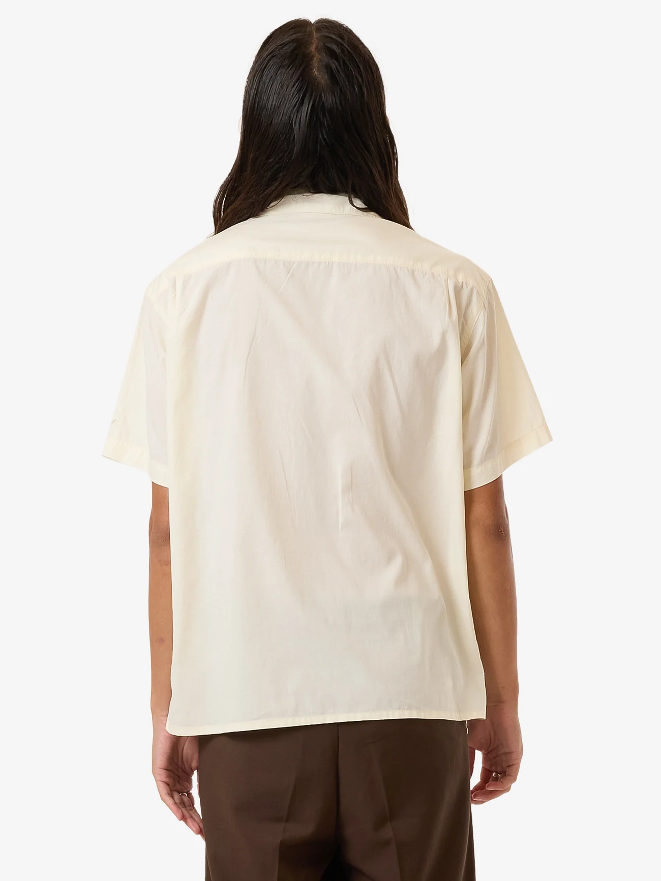 Cherio Panel Bowling Shirt - Bone - Image 2
