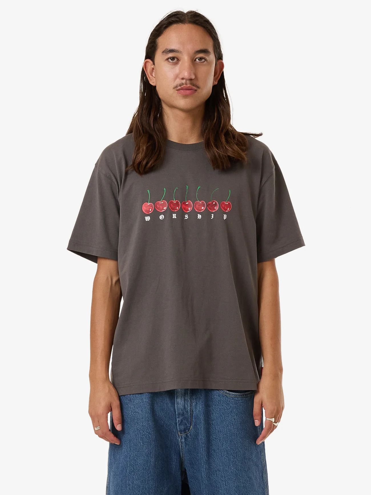 Cherio Tee - Worn Black