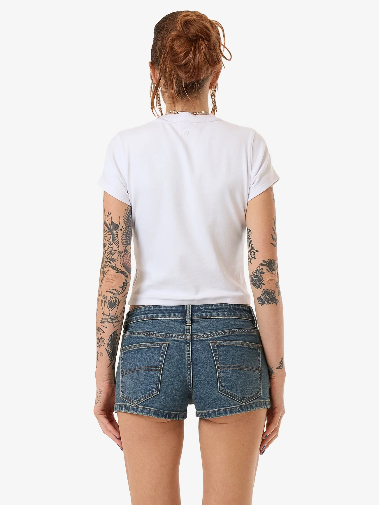 Cherio Teeny Tee - White - Image 2