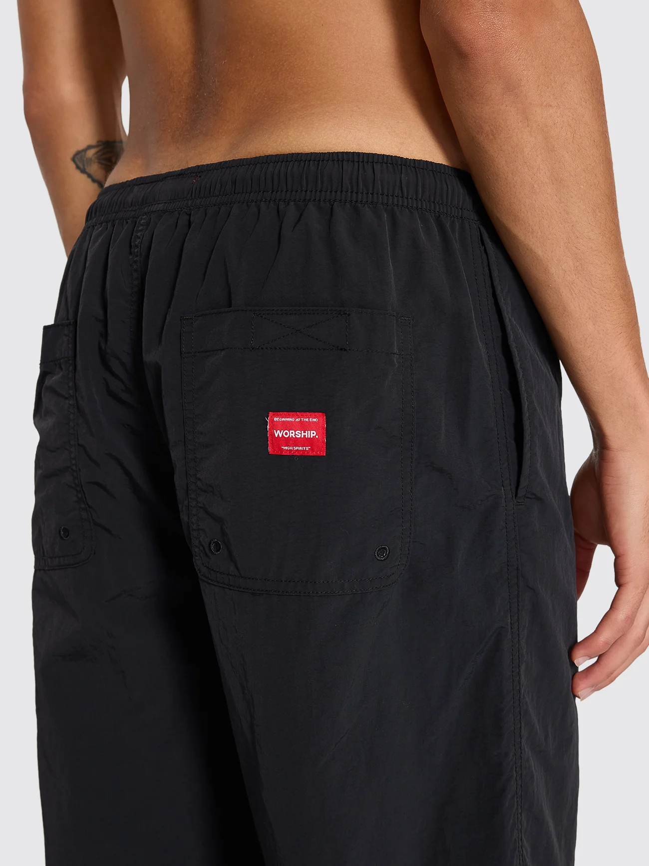 Cherub Baggy Volley - Black - Image 9