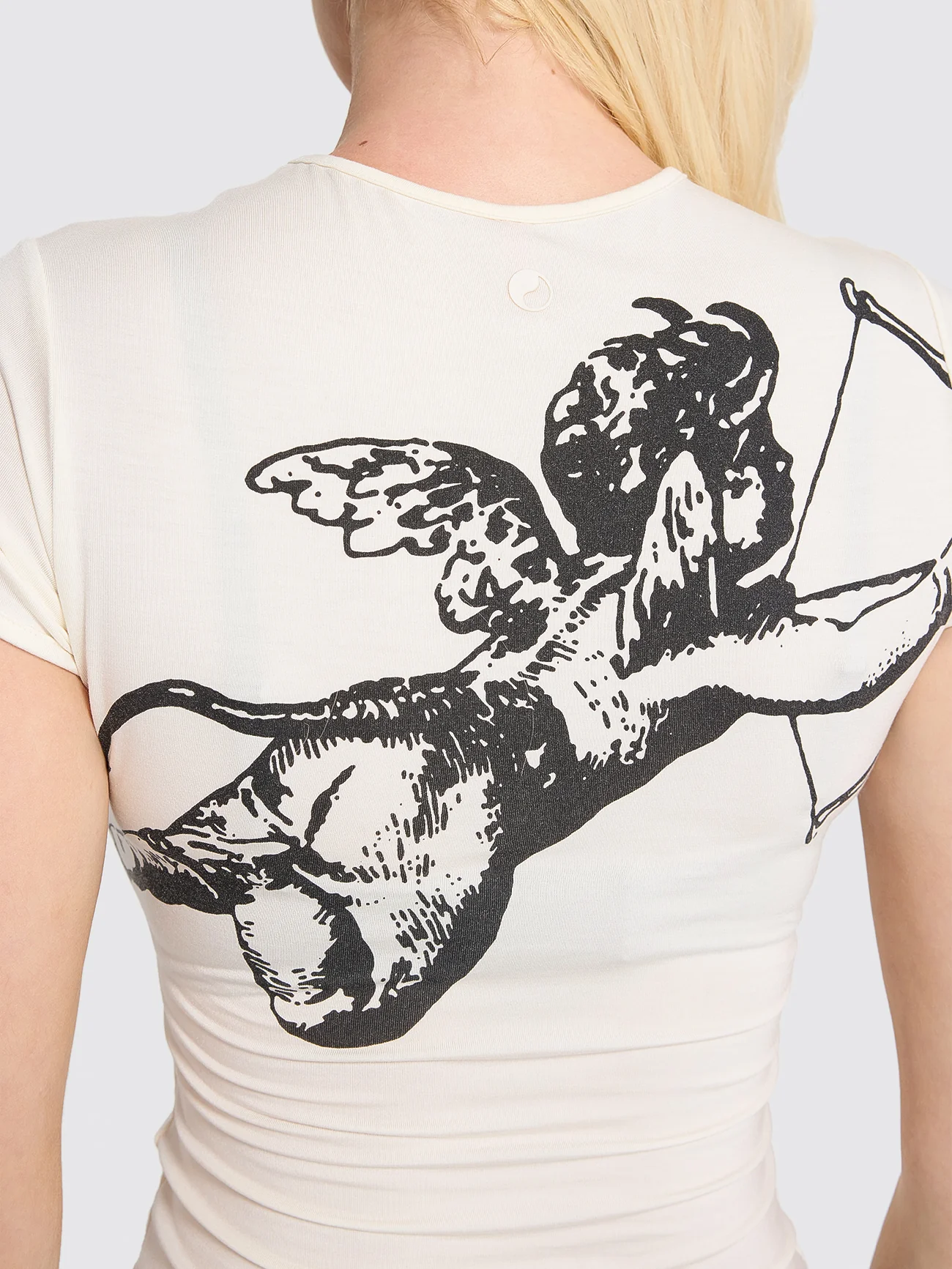 Cherub Cap Sleeve Tee - Zine - Image 7