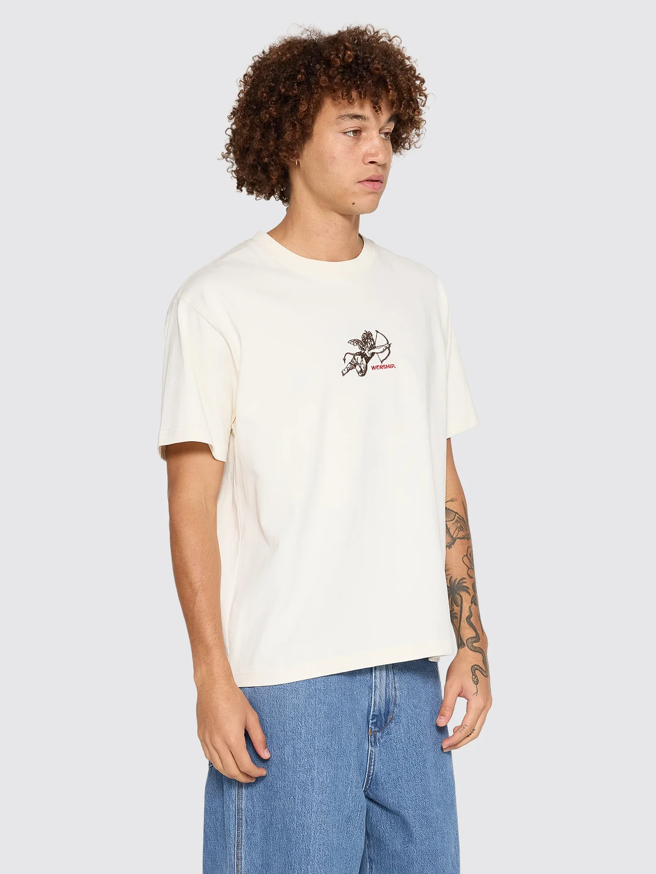 Cherub Heavyweight Embro Tee - Zine - Image 4