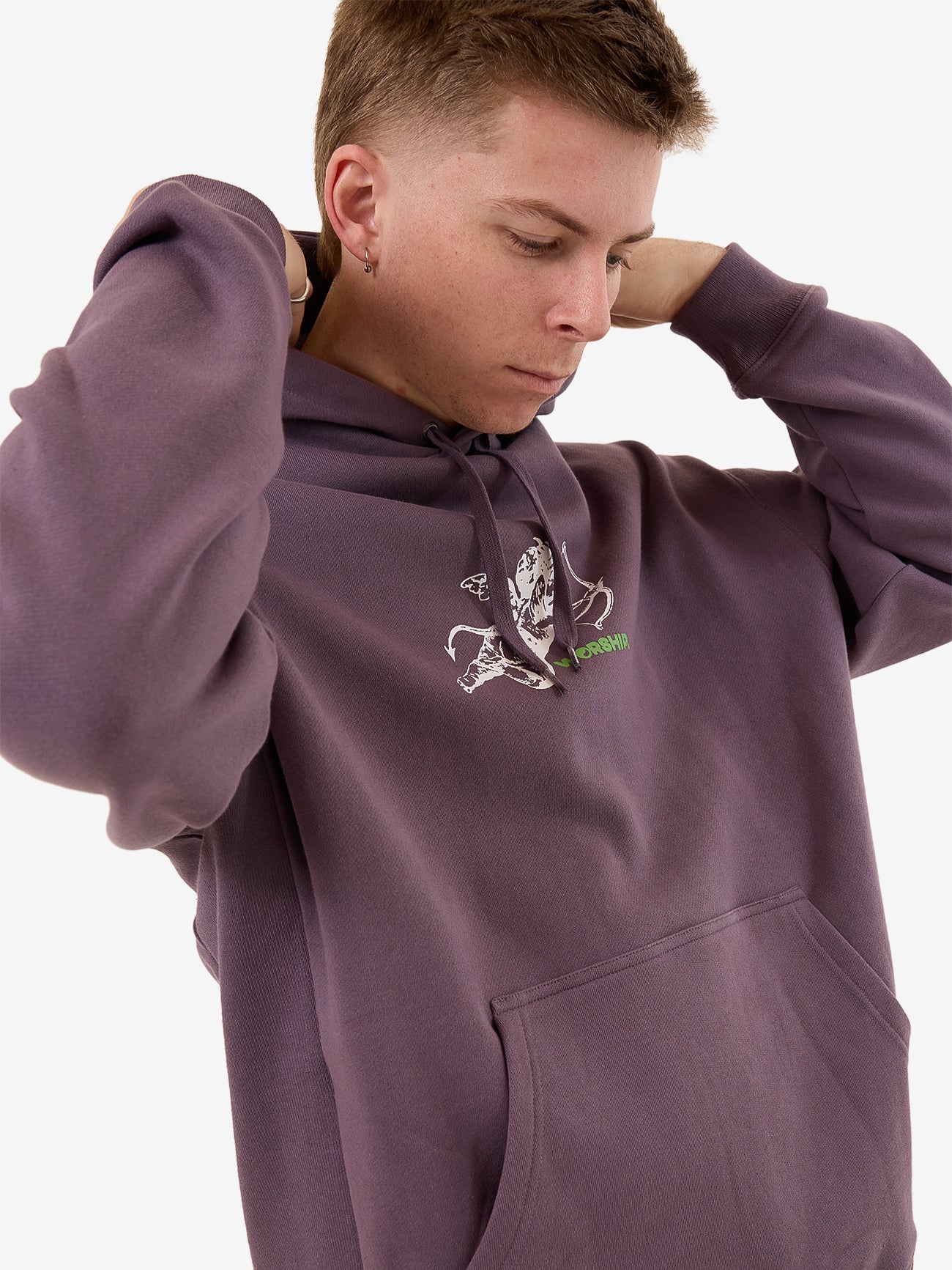 Cherub Pull Over Hood - Purple Reign - Image 8