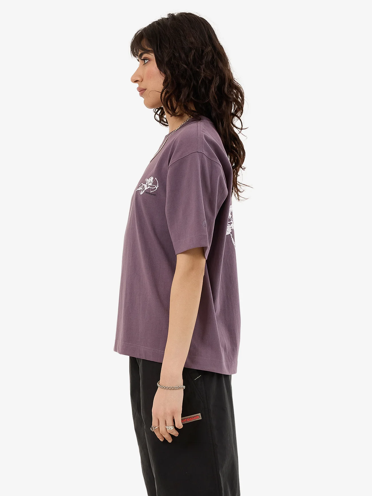 Cherub Regular Fit Tee - Purple Reign - Image 3