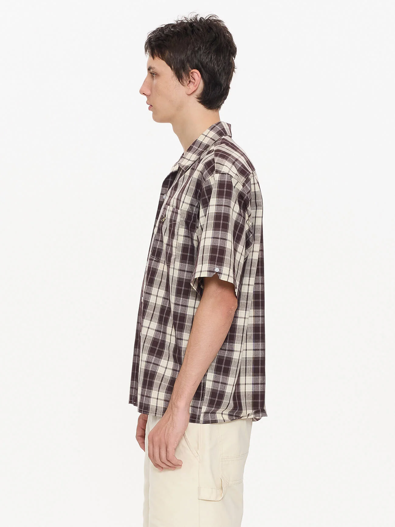Cherub Short Sleeve Shirt 2.0 - Dark Choc - Image 4