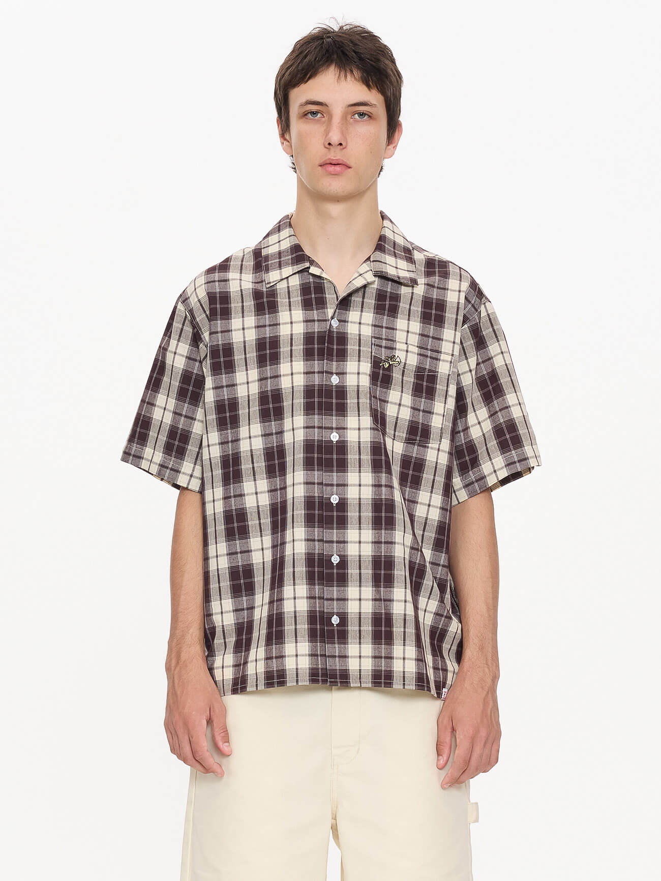 Cherub Short Sleeve Shirt 2.0 - Dark Choc - Image 8