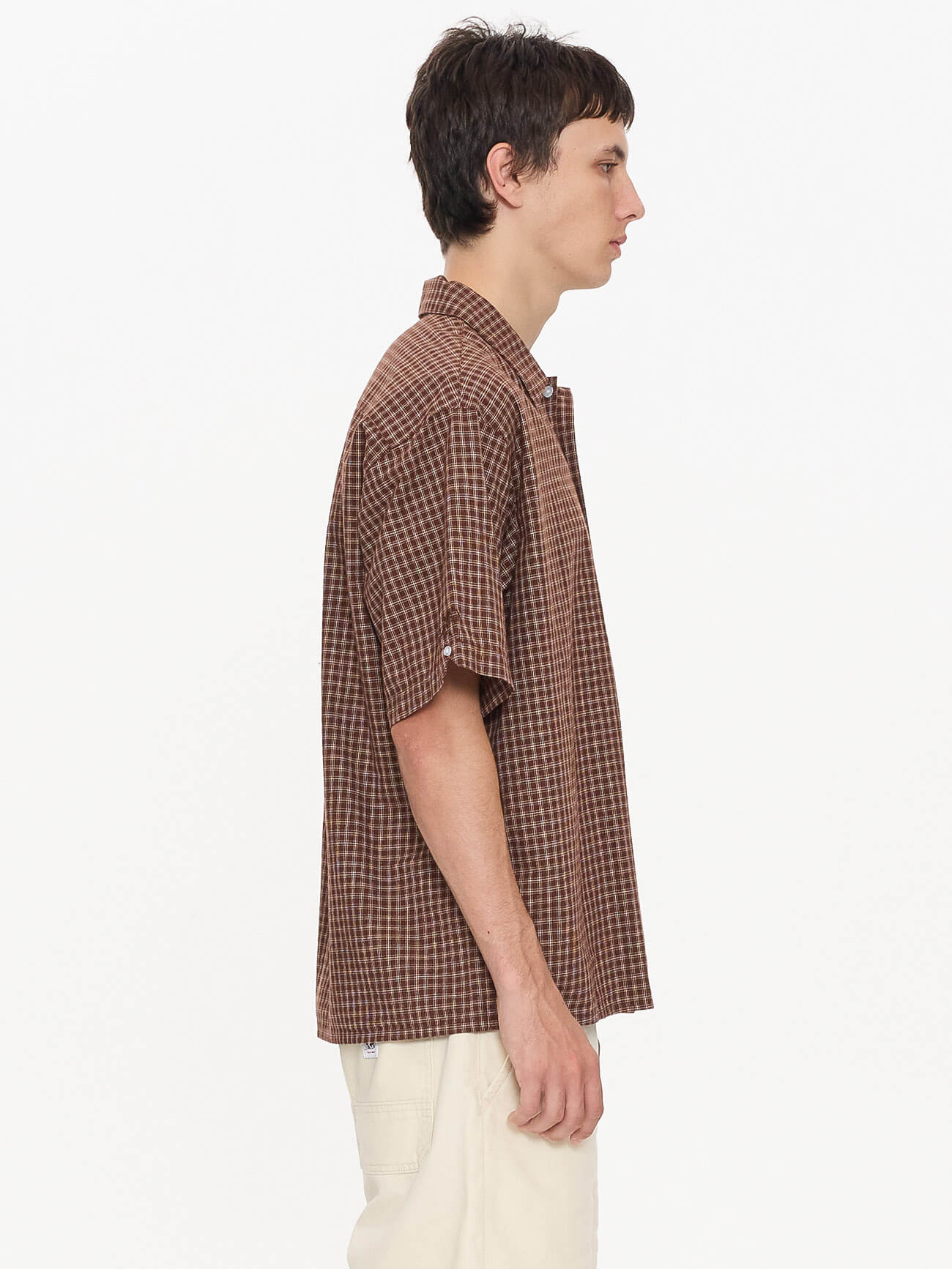 Cherub Short Sleeve Shirt - Brown - Image 5